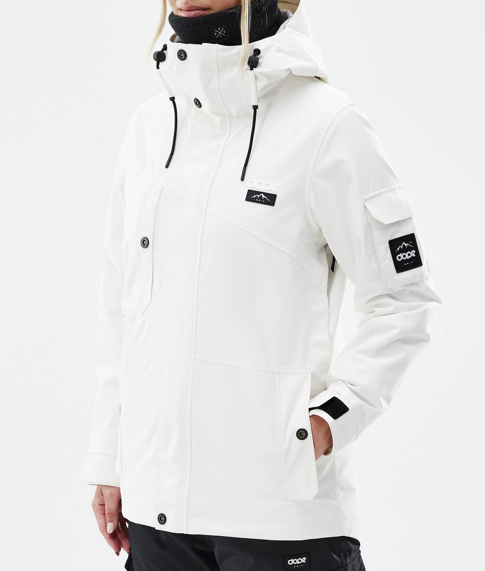 Snowboard Jacket Women Old White