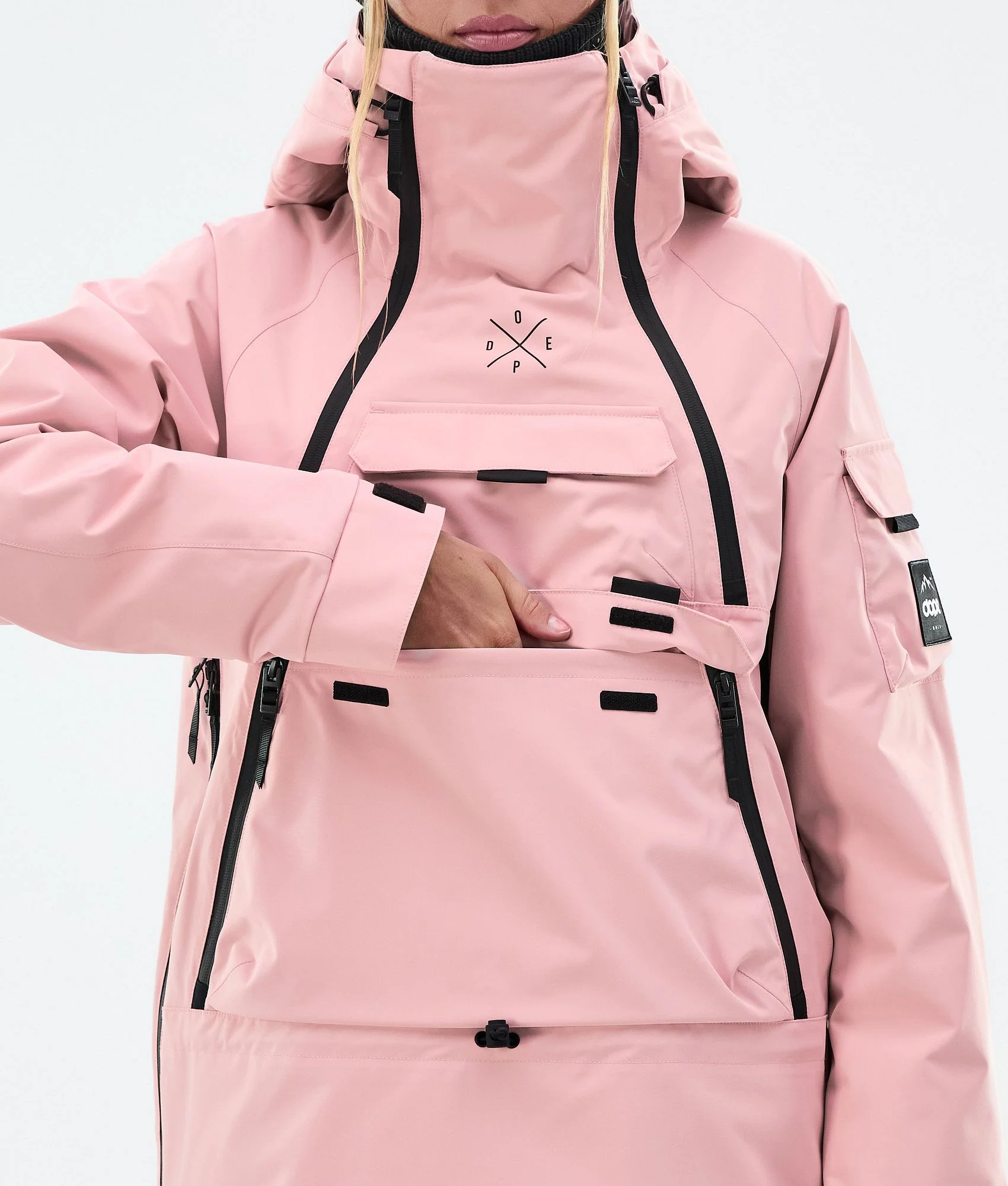 Snowboard Jacket Women Soft Pink