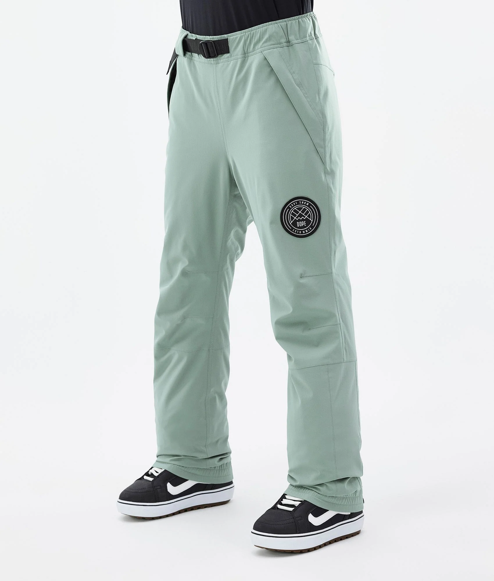 Snowboard Pants Women Faded Green