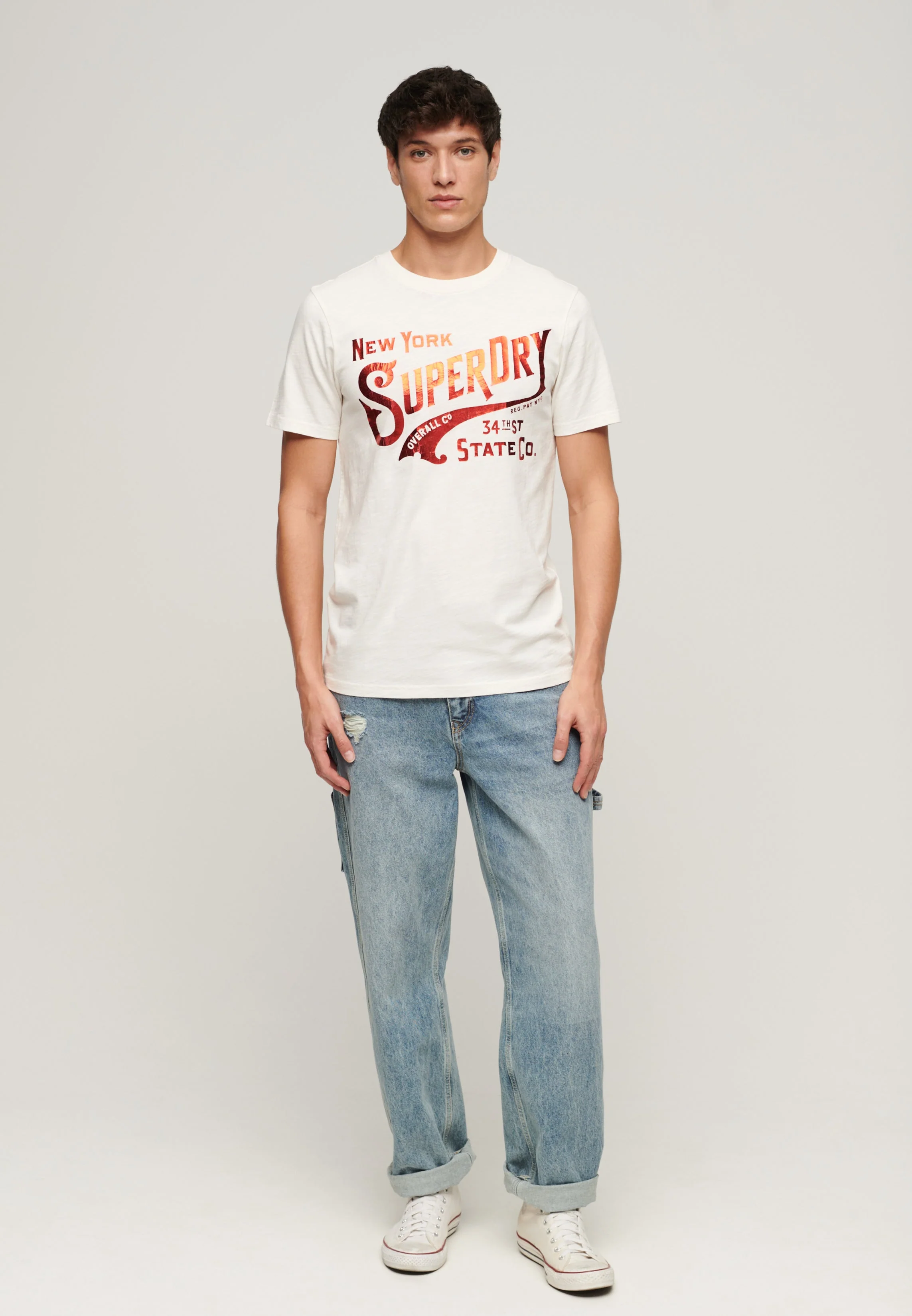 Metallic Workwear Graphic T-Shirt