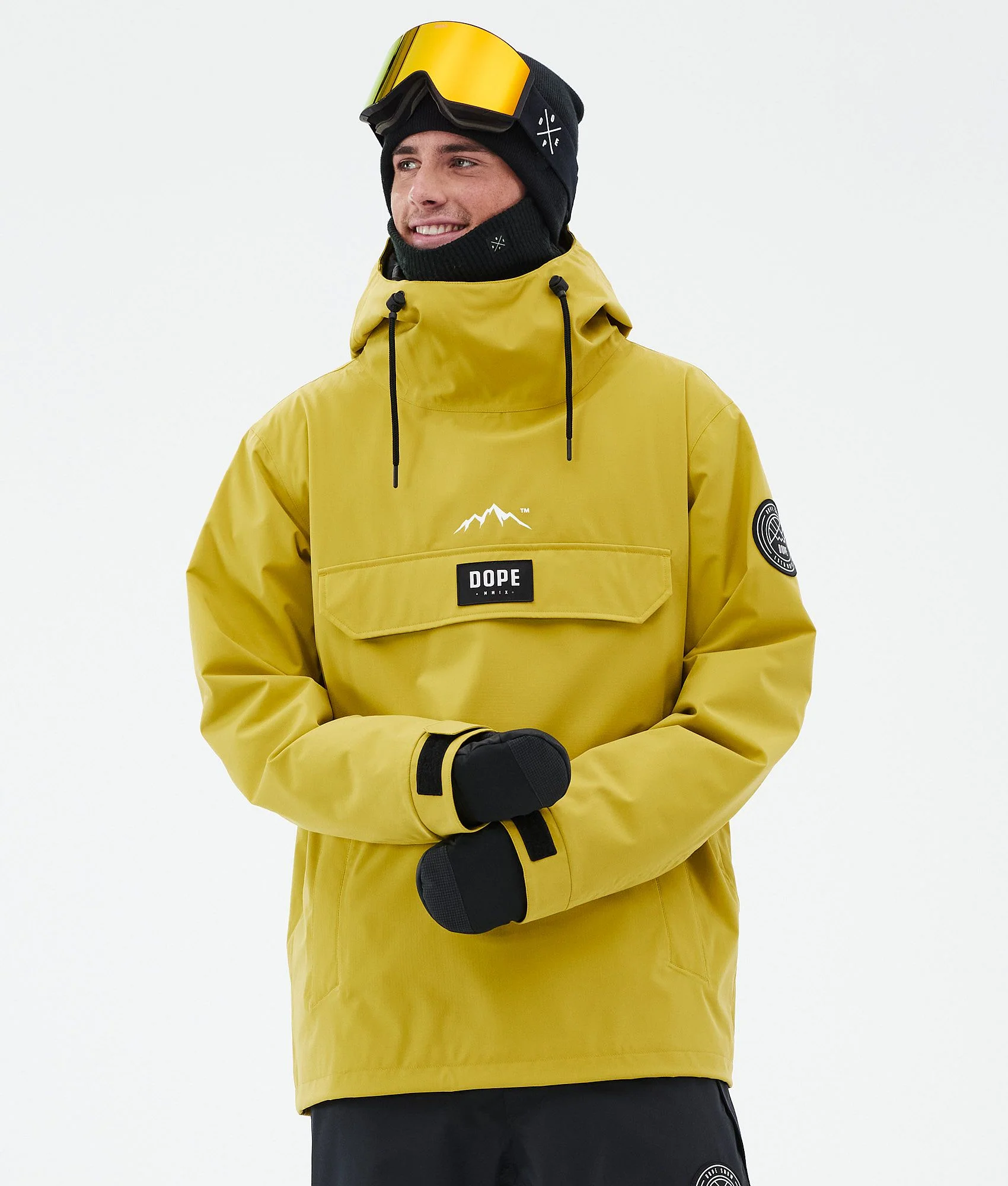 Snowboard Jacket Men Yellow