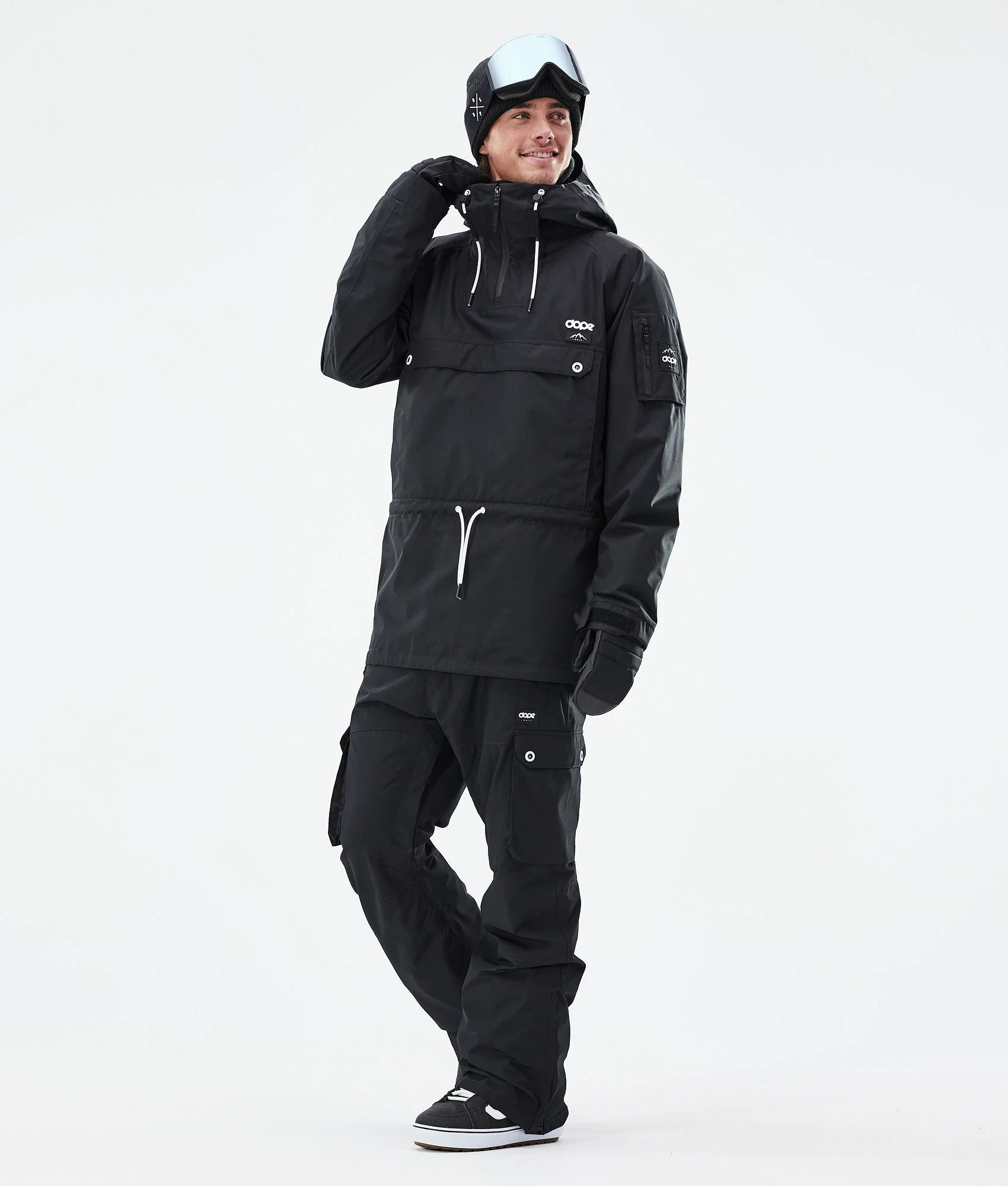 Snowboard Jacket Men Black