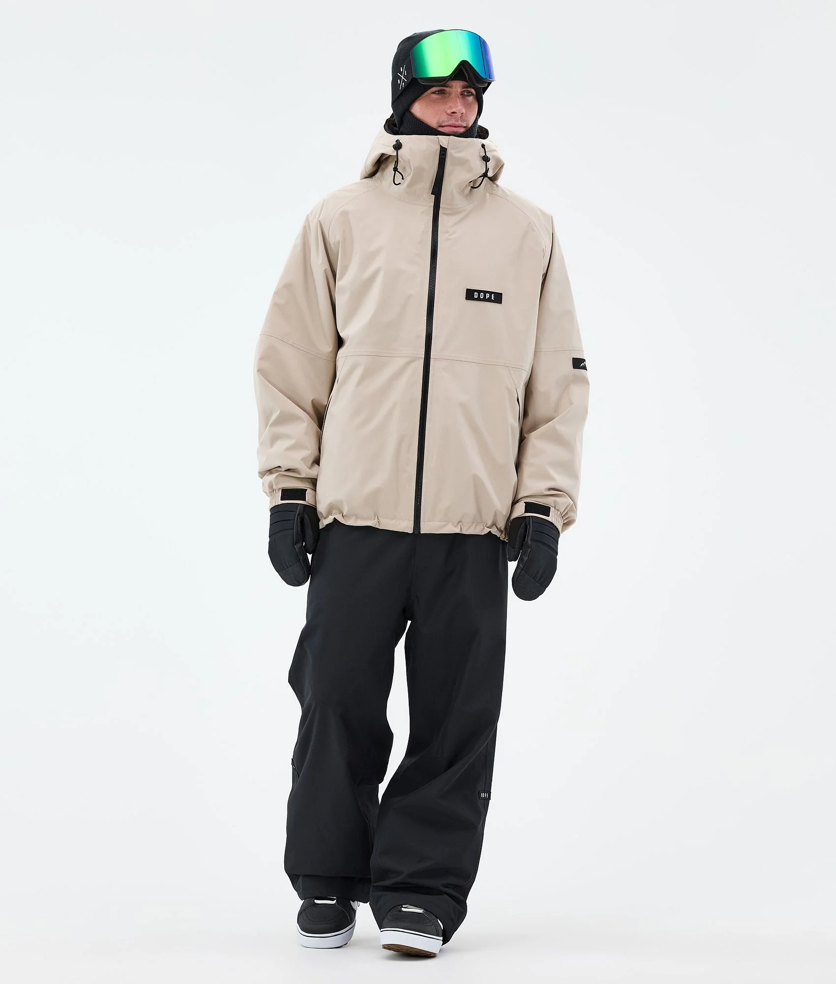 Snowboard Jacket Men Sand