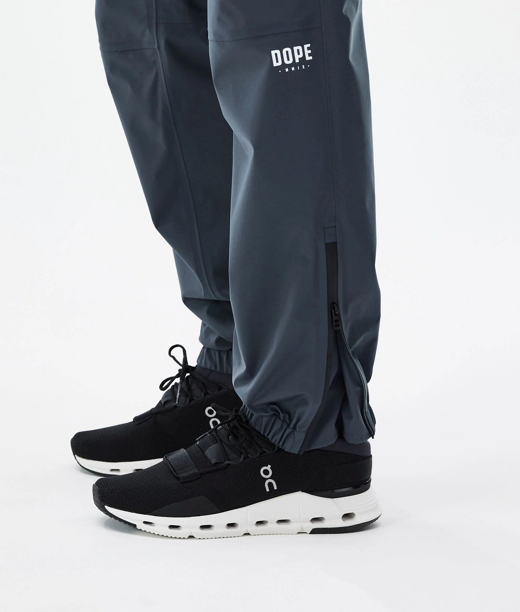 Rain Pants Men Metal Blue