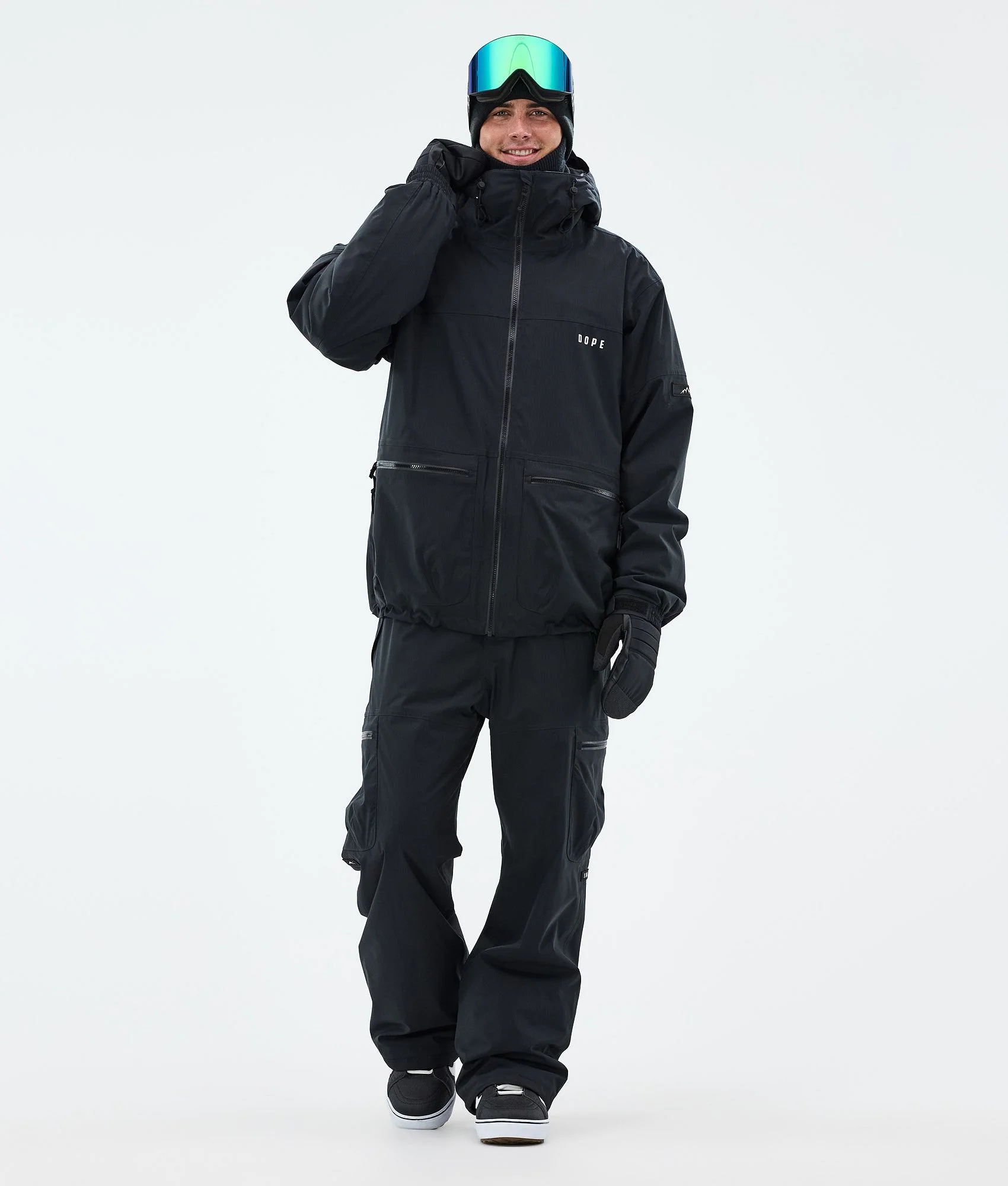 Snowboard Jacket Men Black