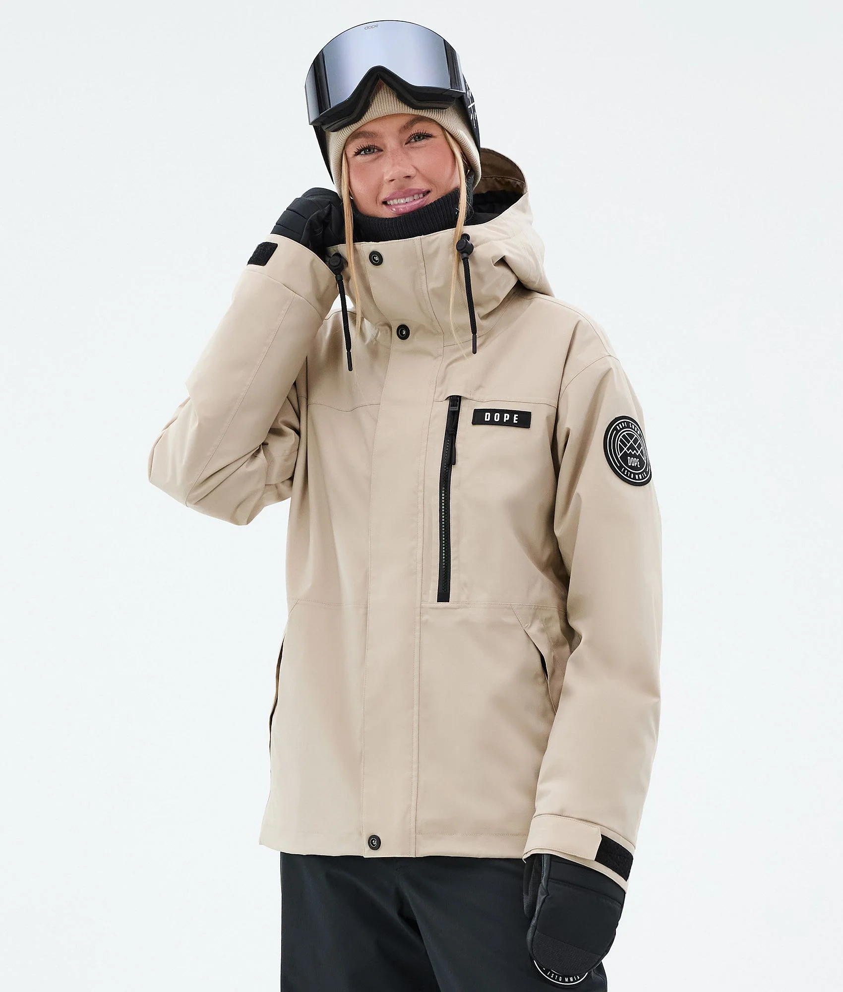 Snowboard Jacket Women Sand