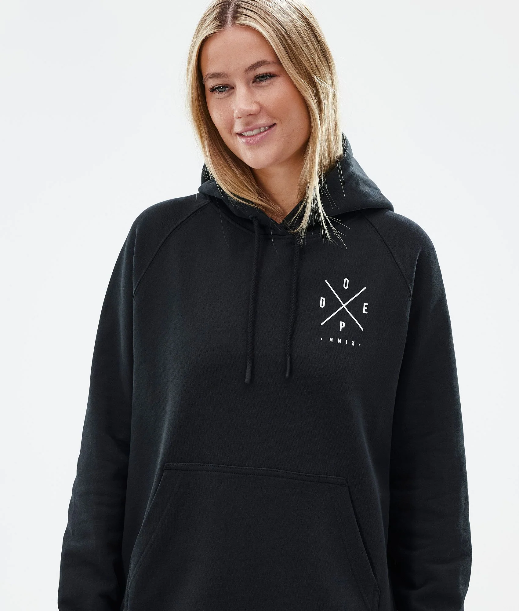 Hoodie Women 2X-Up Black