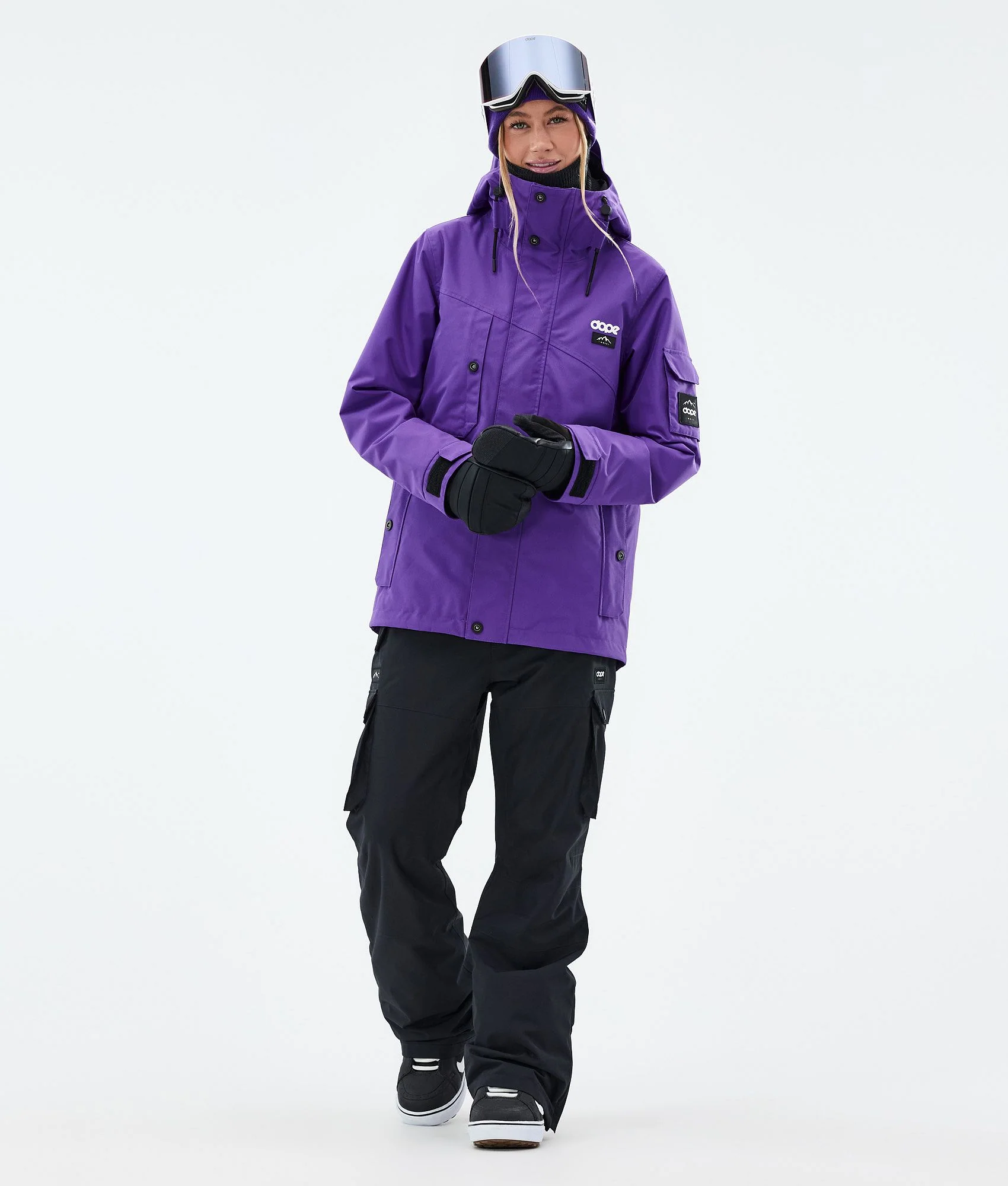 Snowboard Jacket Women Vivid Purple