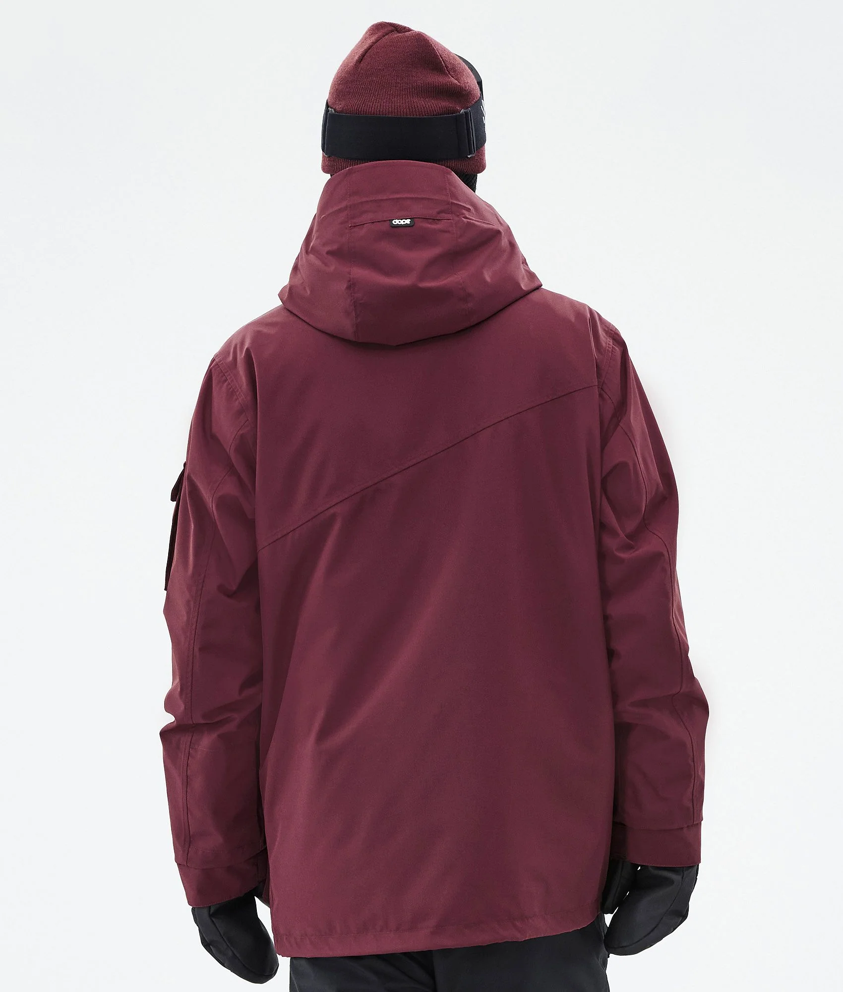 Snowboard Jacket Men Don Burgundy