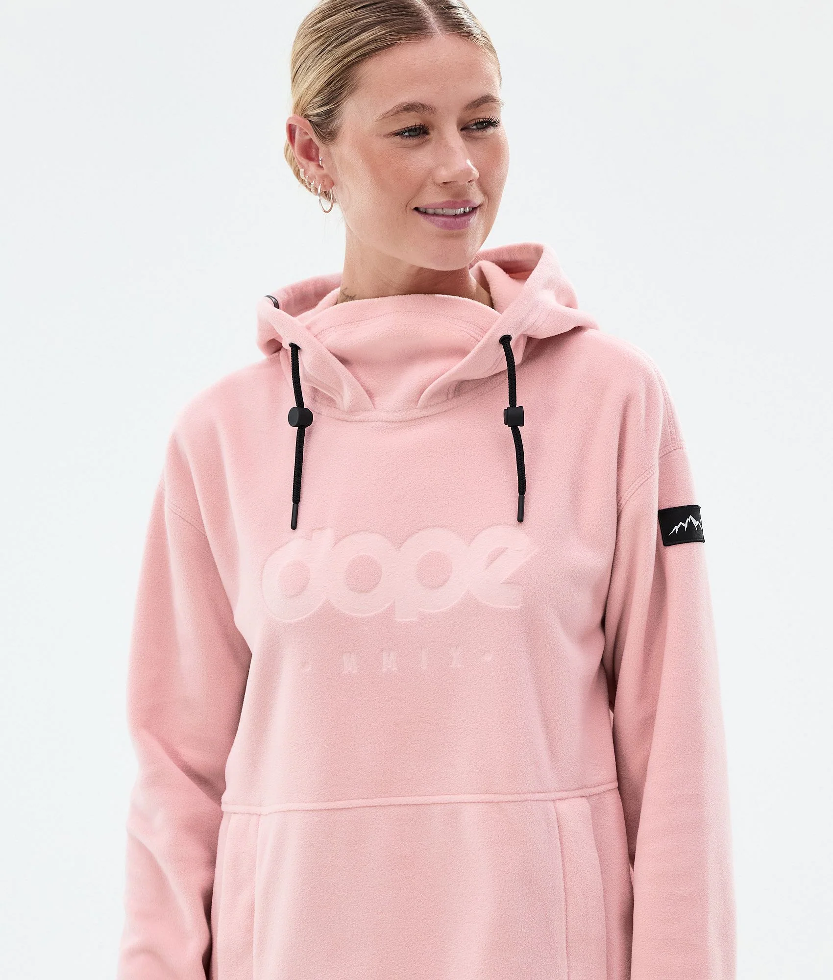 Fleece Hoodie Women Soft Pink