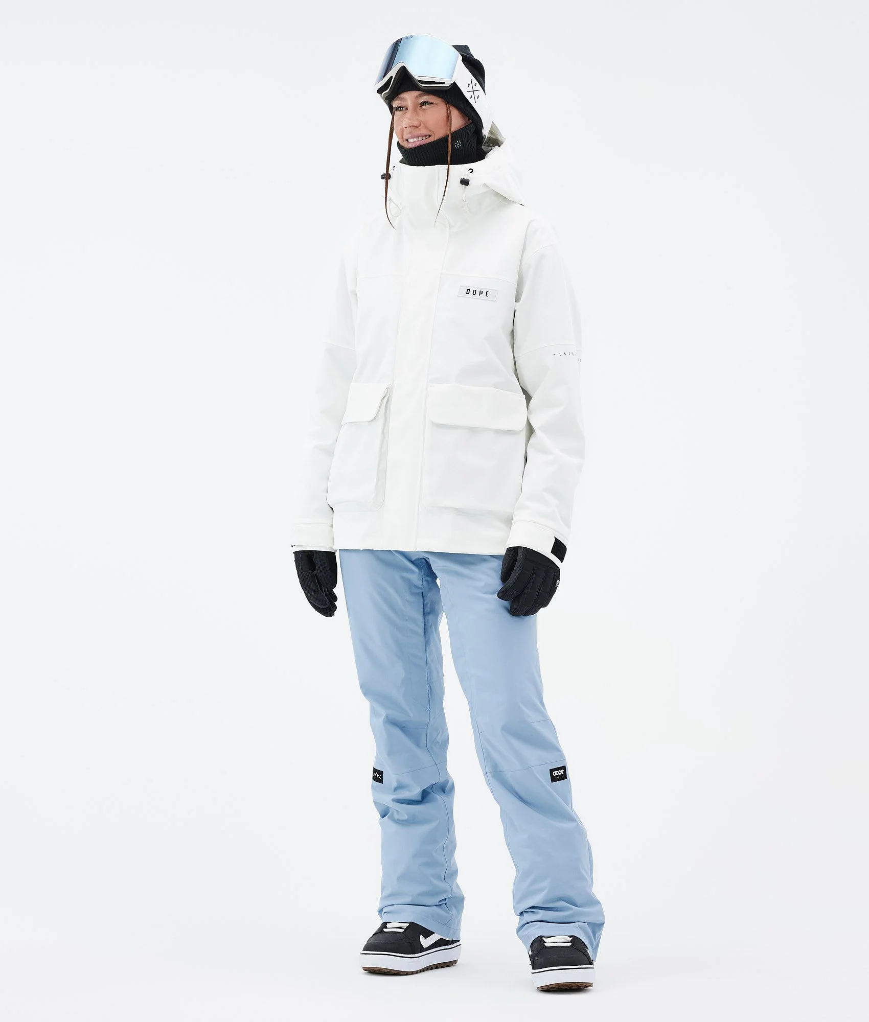 Snowboard Jacket Women Whitish