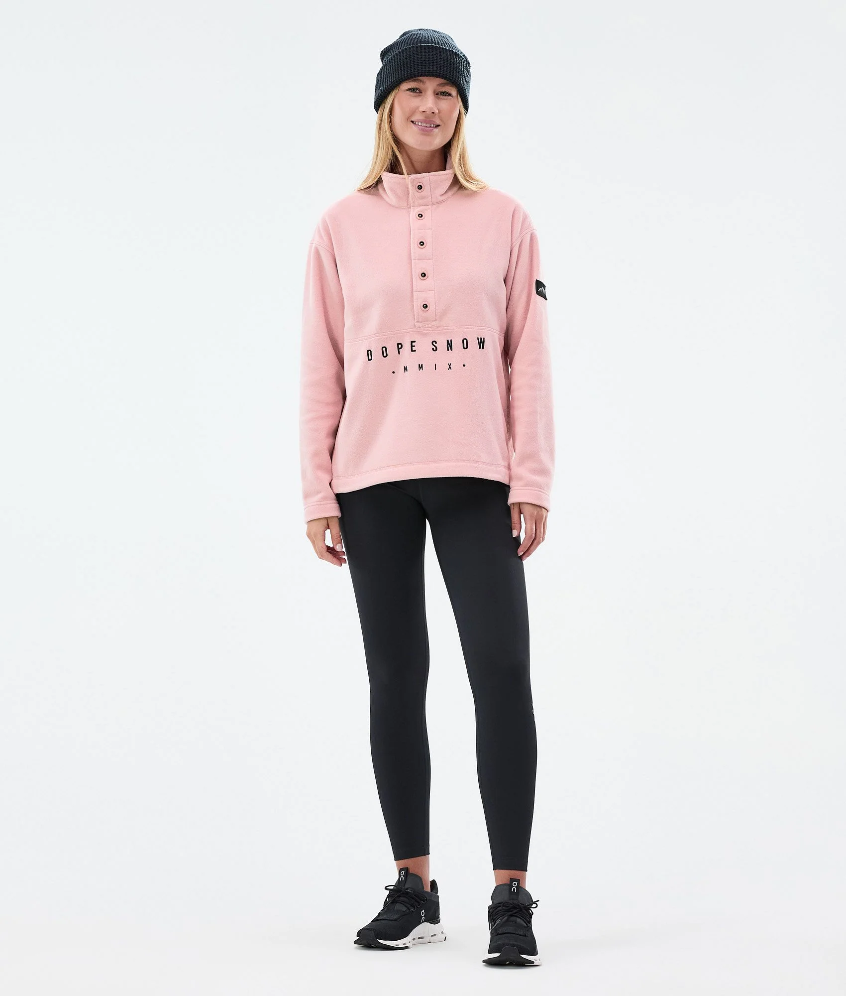 Fleece Sweater Women Soft Pink