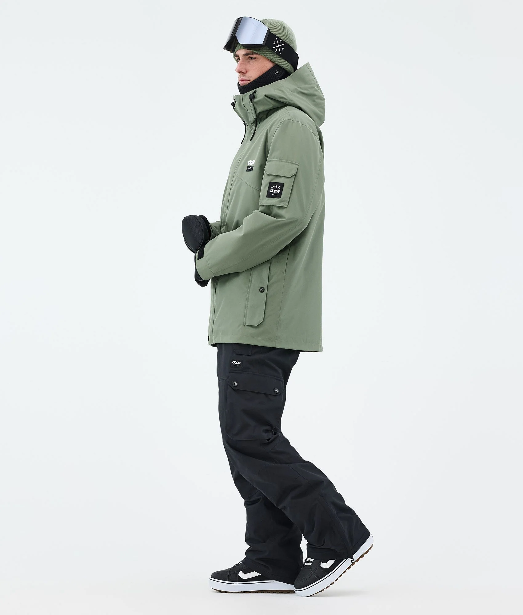 Snowboard Jacket Men Moss Green