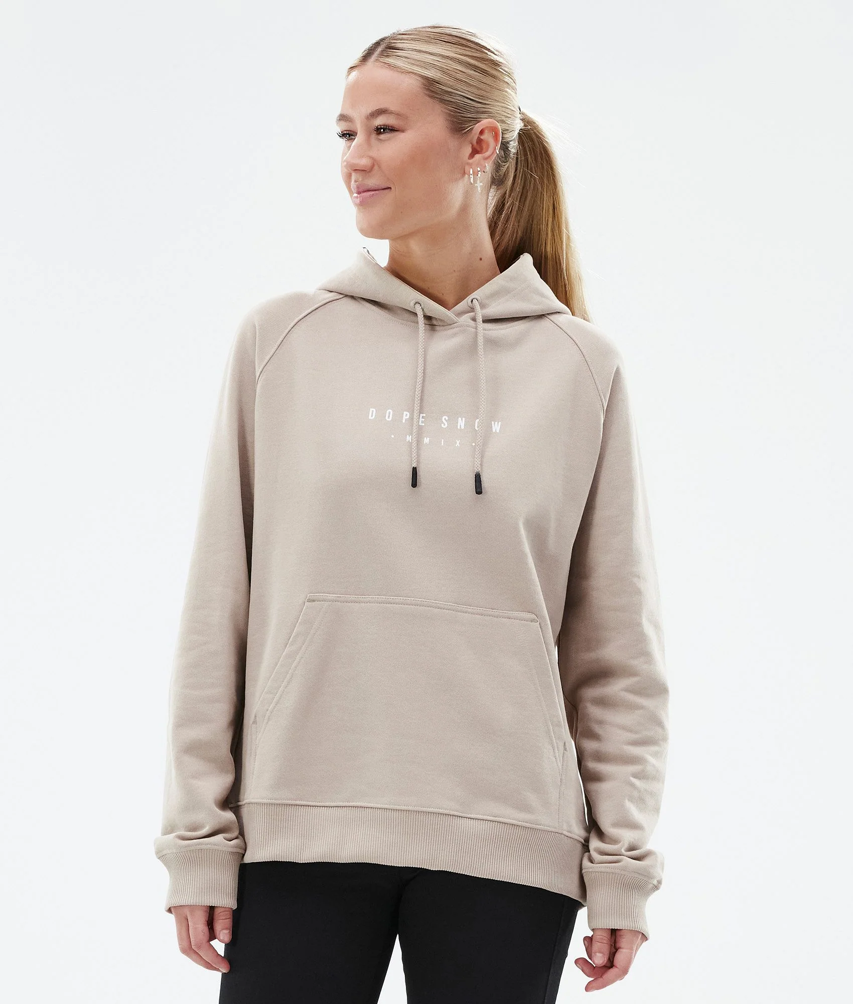 Hoodie Women Silhouette Sand