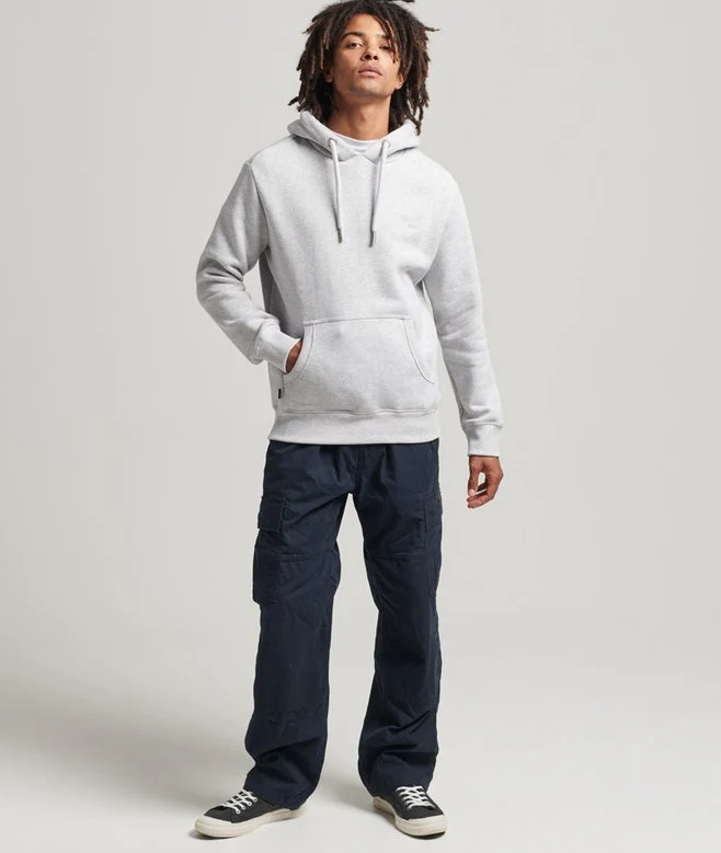 Organic Cotton Essential Logo Hoodie