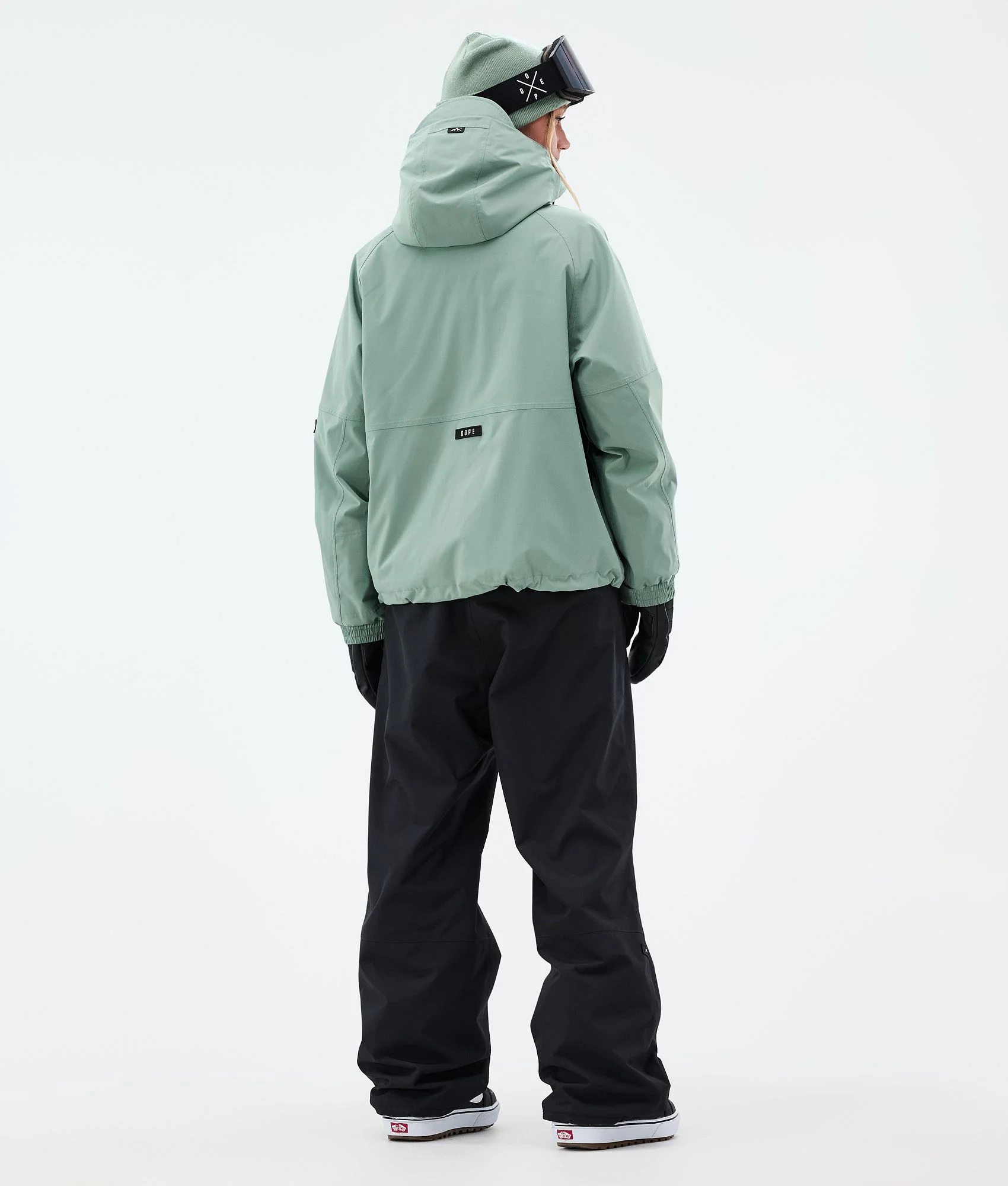 Snowboard Jacket Women Faded Green