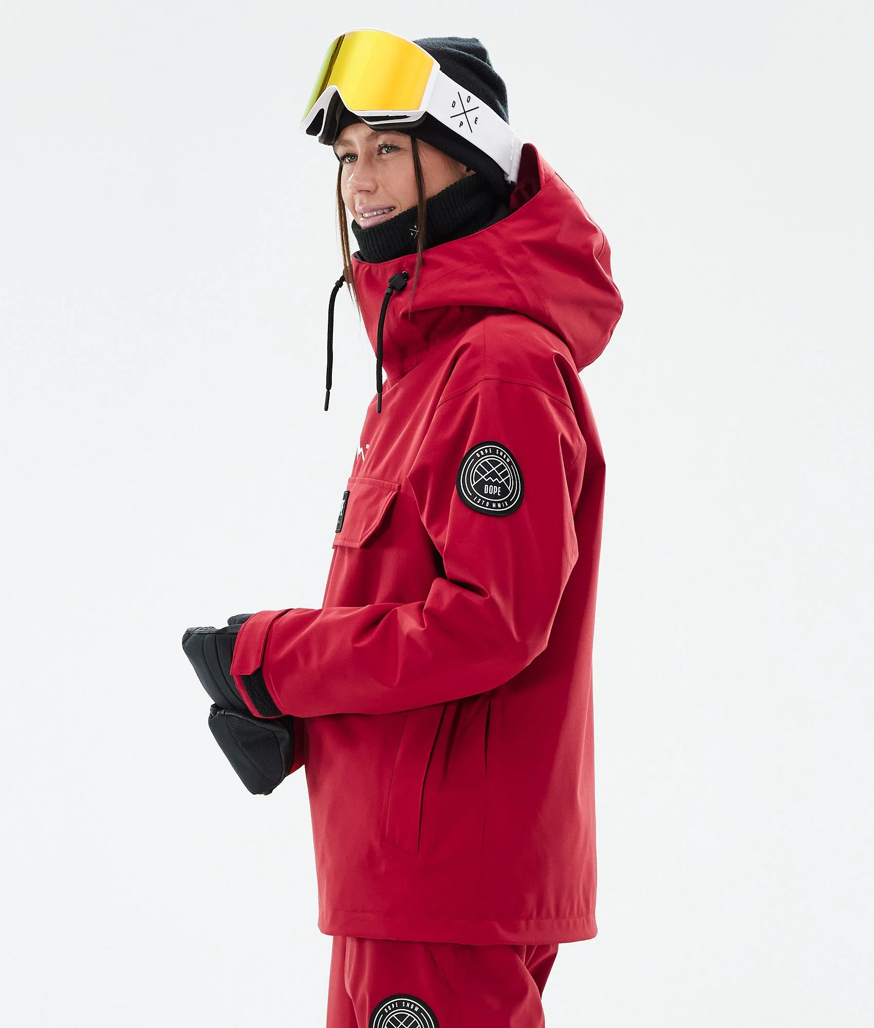 Snowboard Jacket Women Deep Red