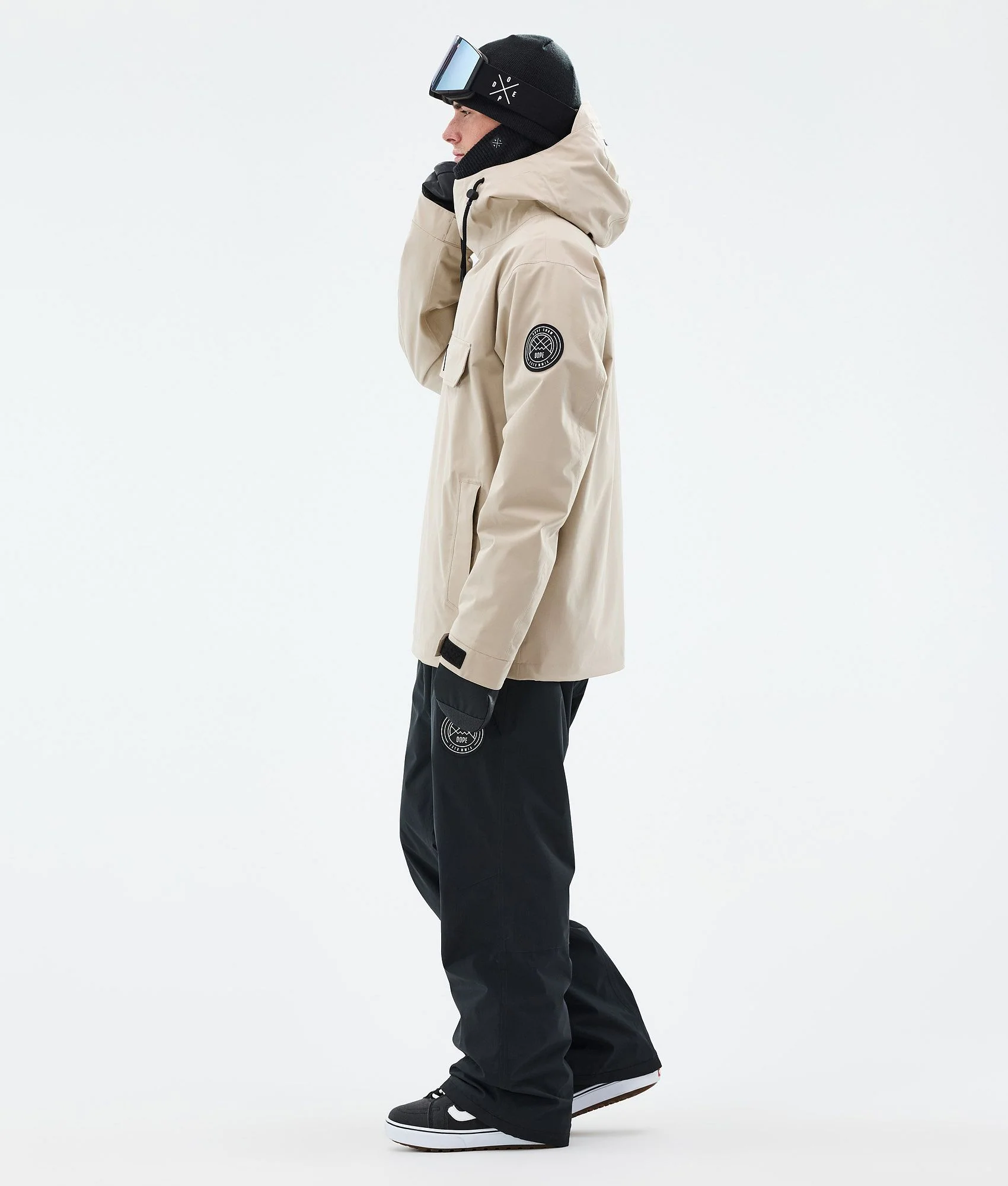 Snowboard Jacket Men Sand