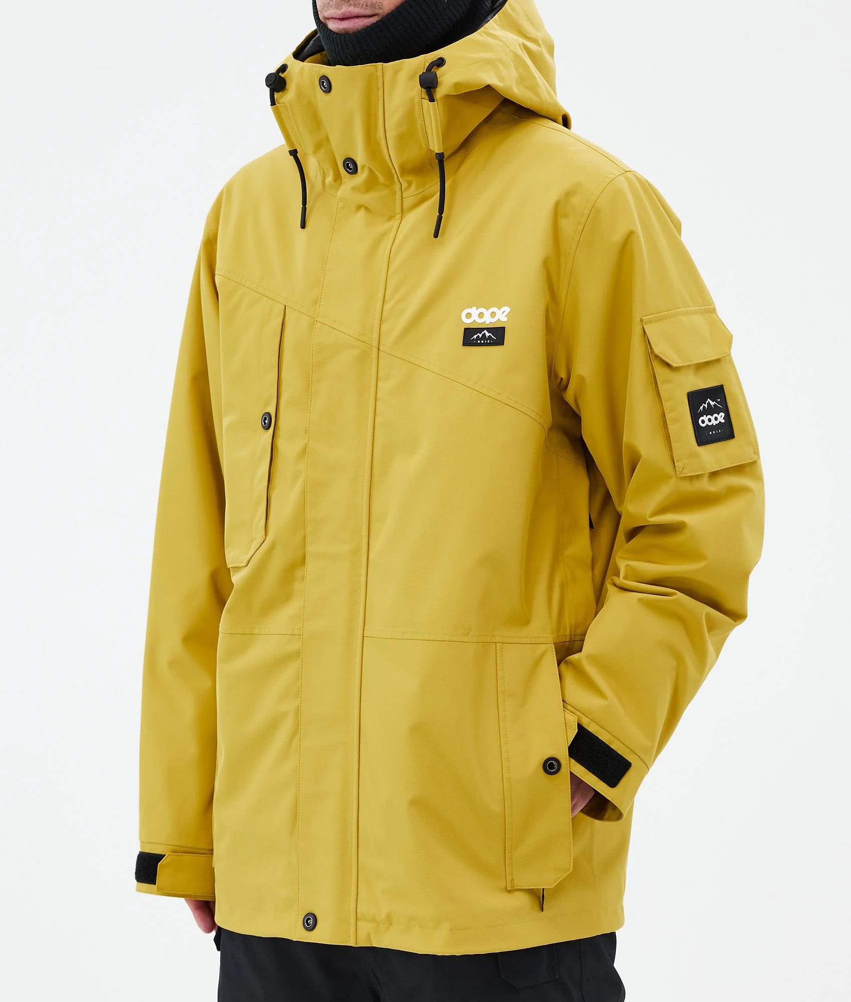 Snowboard Jacket Men Yellow