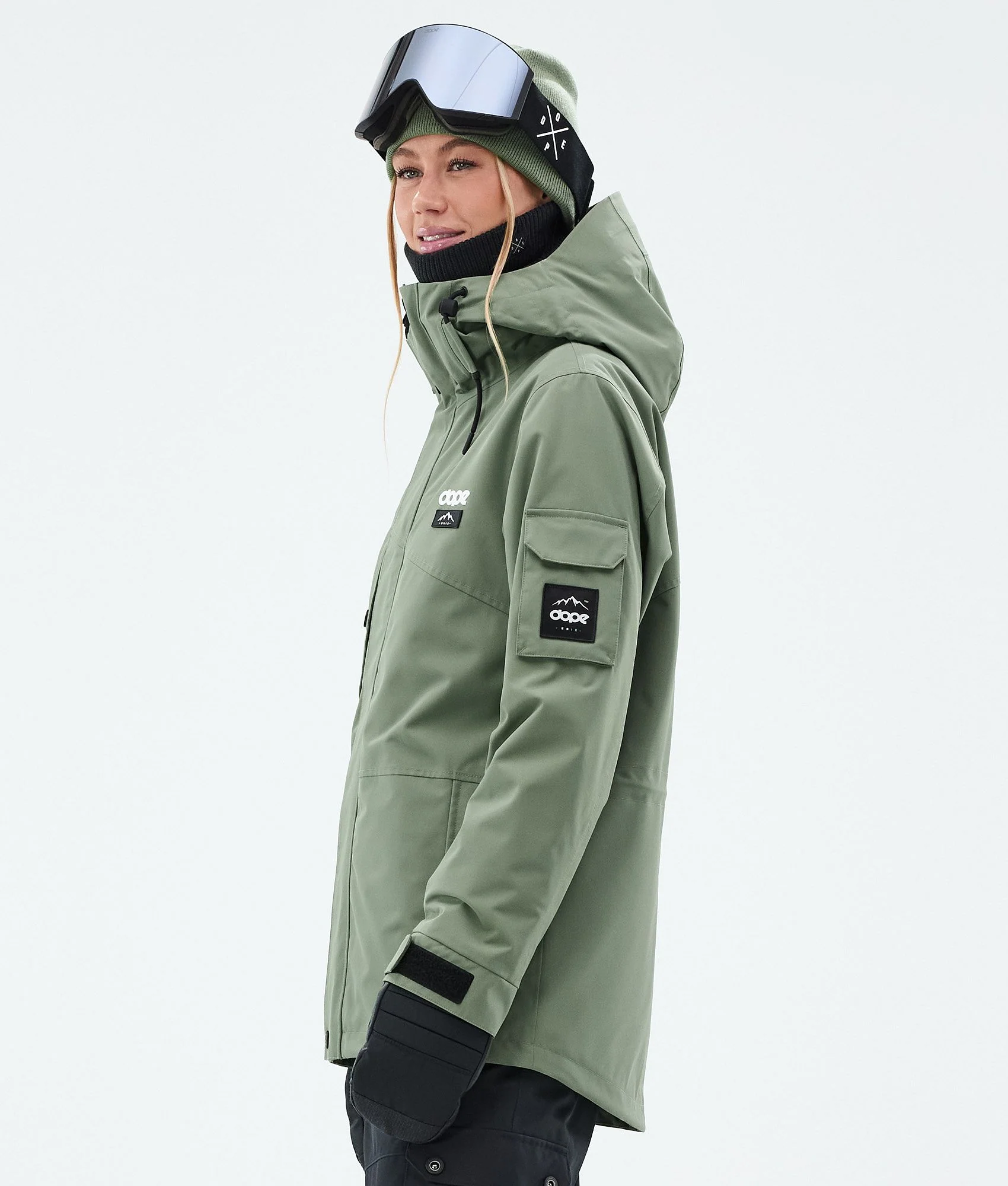 Snowboard Jacket Women Moss Green