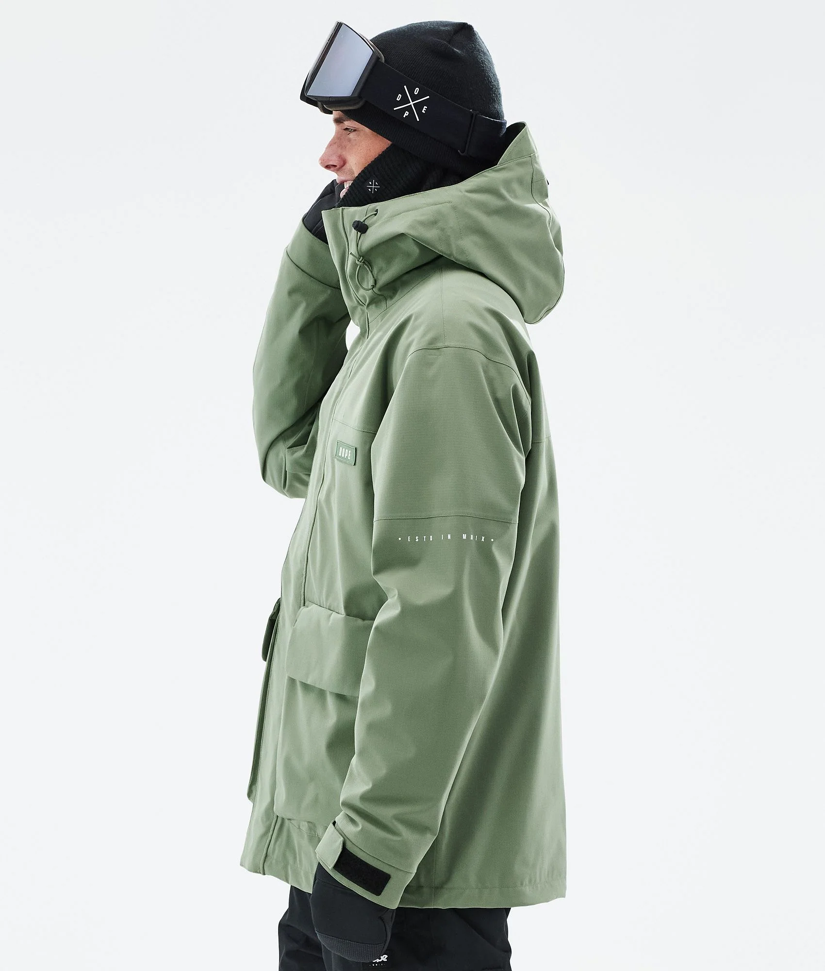Snowboard Jacket Men Moss Green