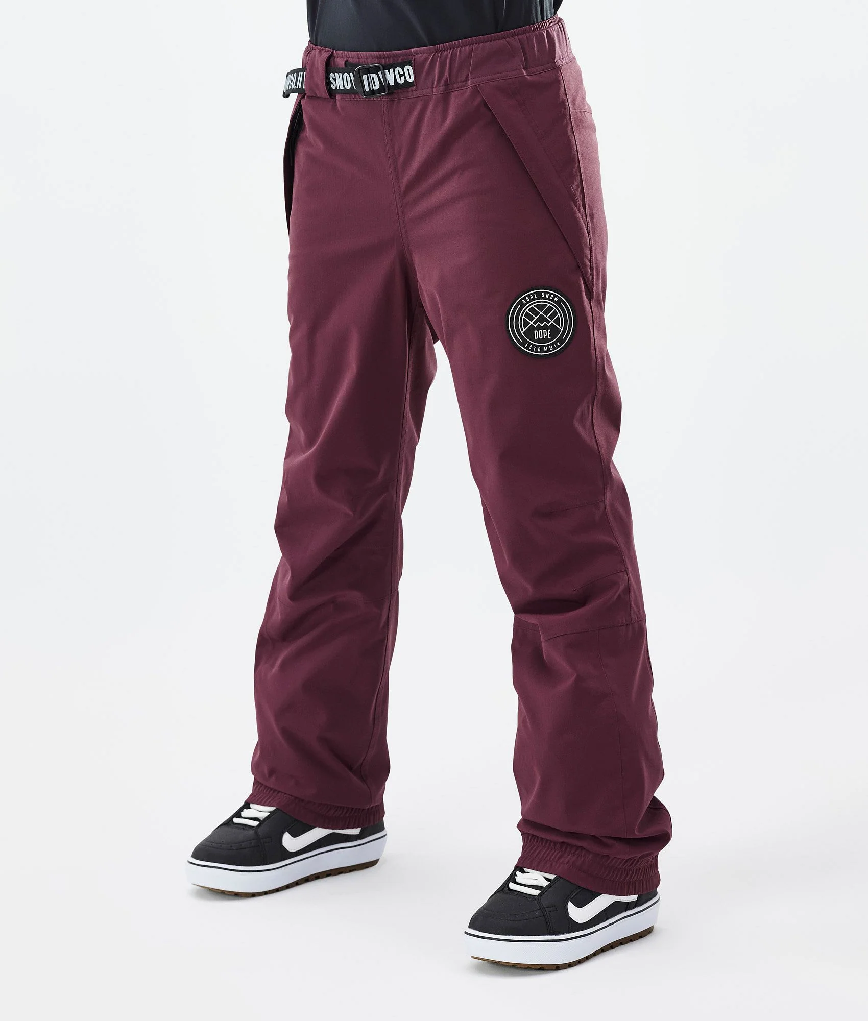 Snowboard Pants Women Burgundy