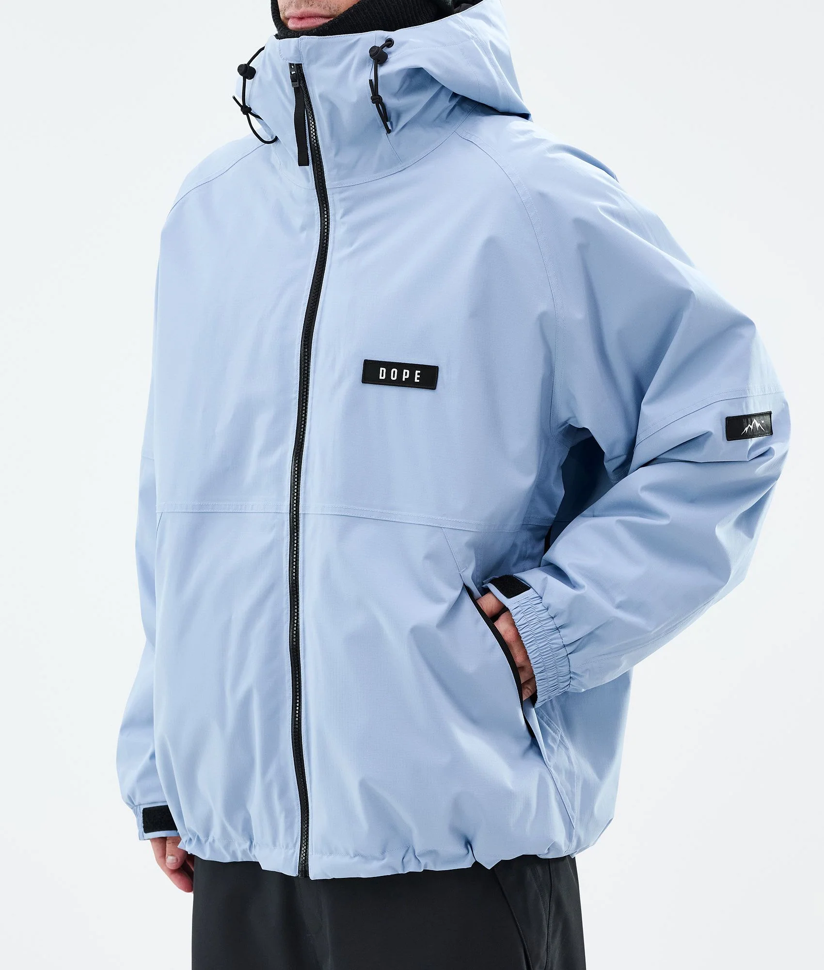 Snowboard Jacket Men Light Blue