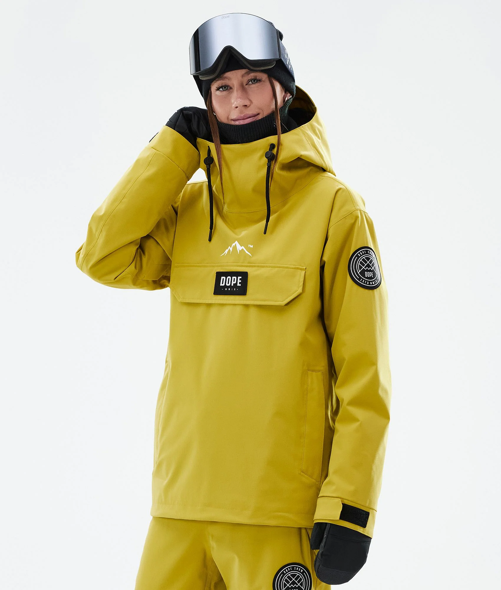 Snowboard Jacket Women Yellow
