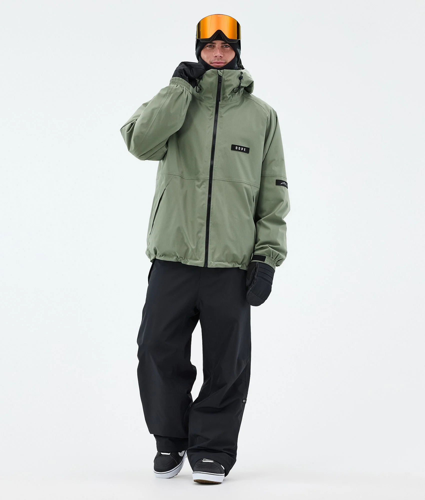 Snowboard Jacket Men Moss Green