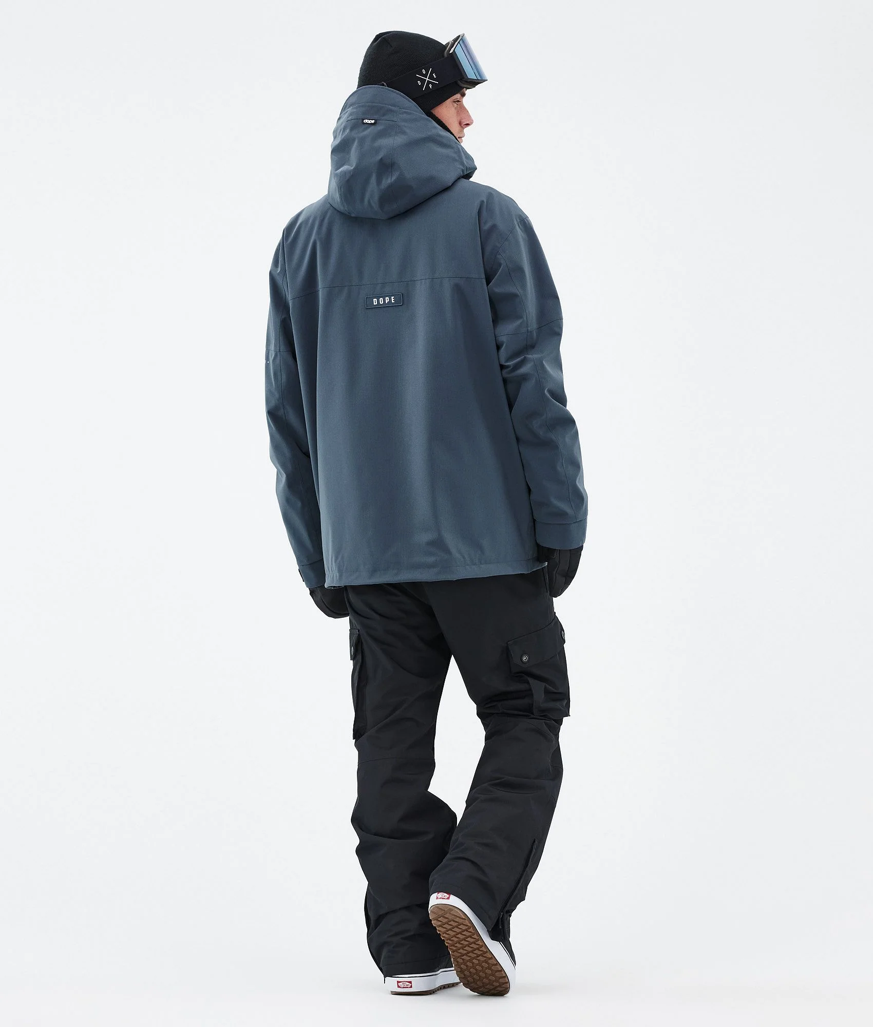 Snowboard Jacket Men Metal Blue