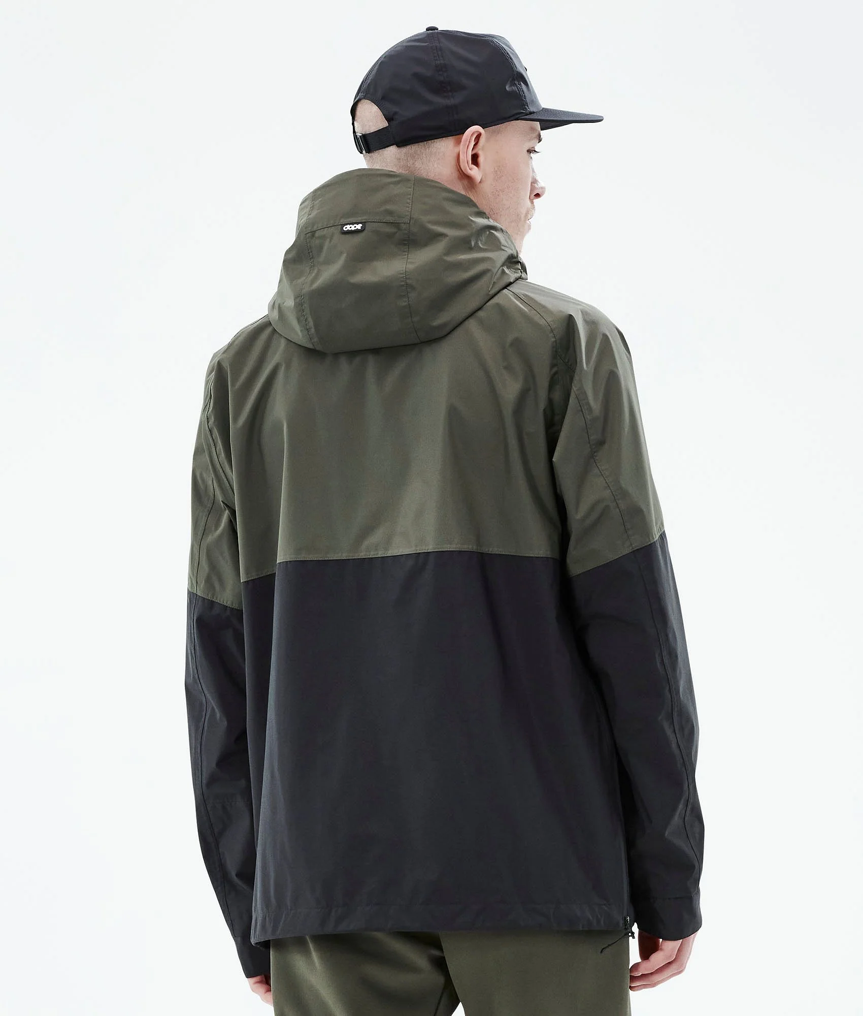 Outdoor Jacket Men Olive Green/Black