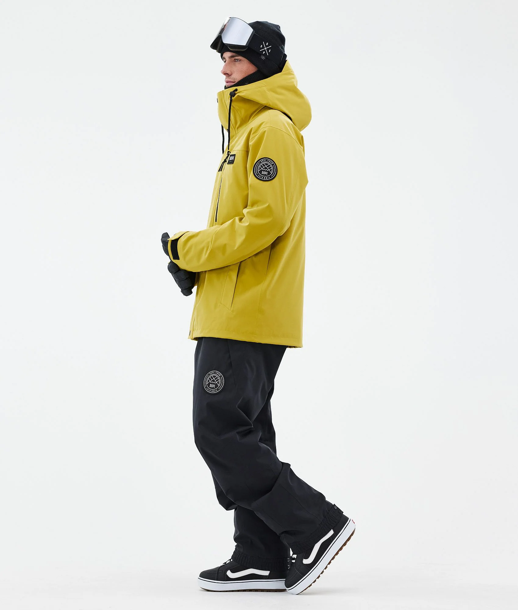 Snowboard Jacket Men Yellow