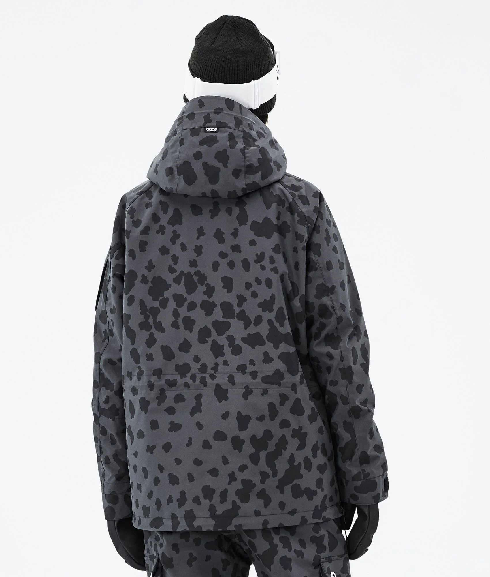 Snowboard Jacket Women Dots Phantom