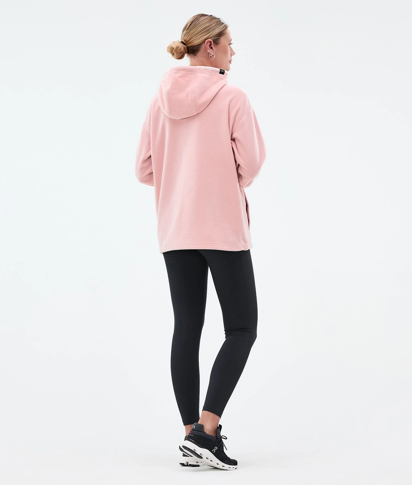 Fleece Hoodie Women Soft Pink