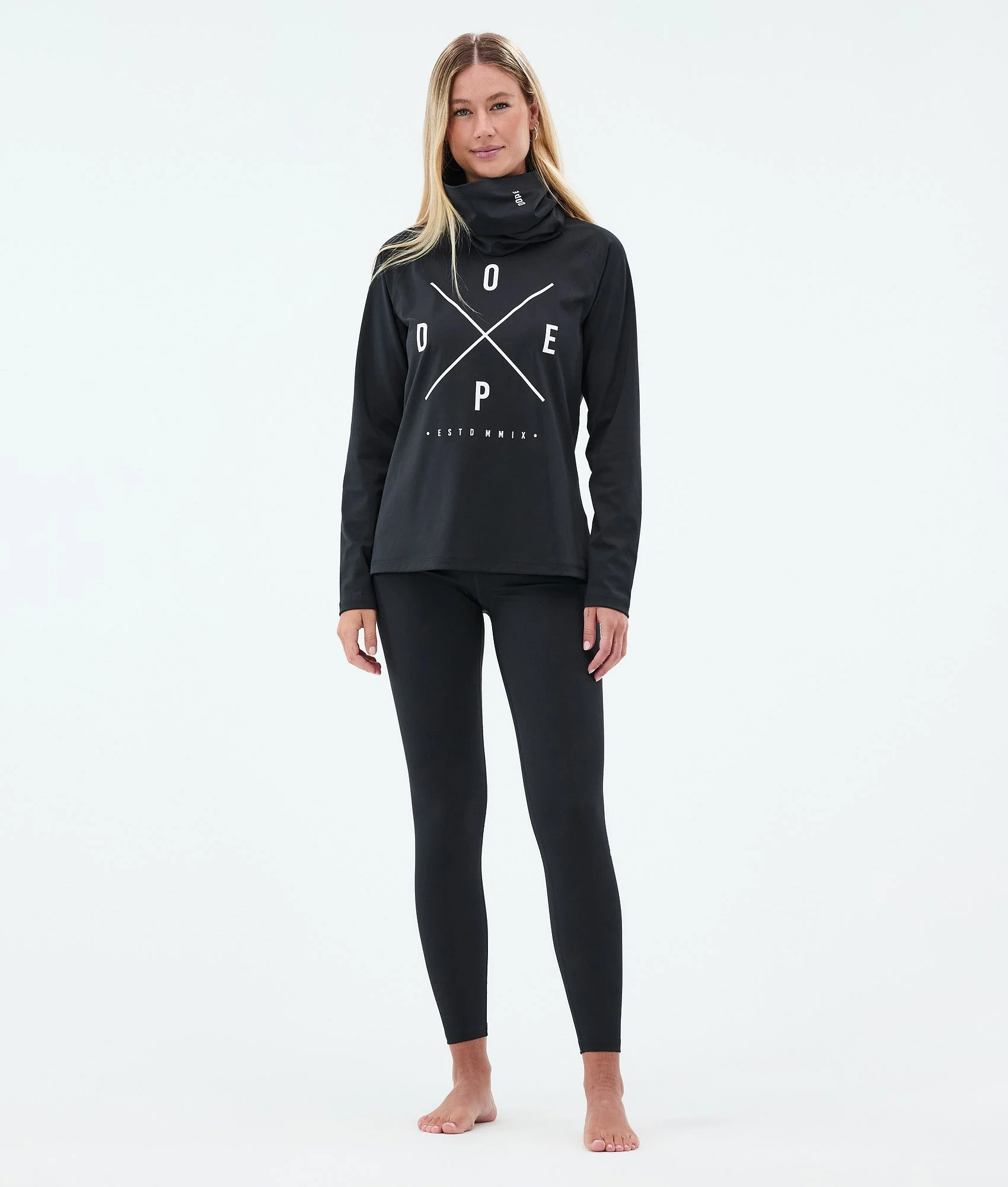 Base Layer Top Women 2X-Up Black