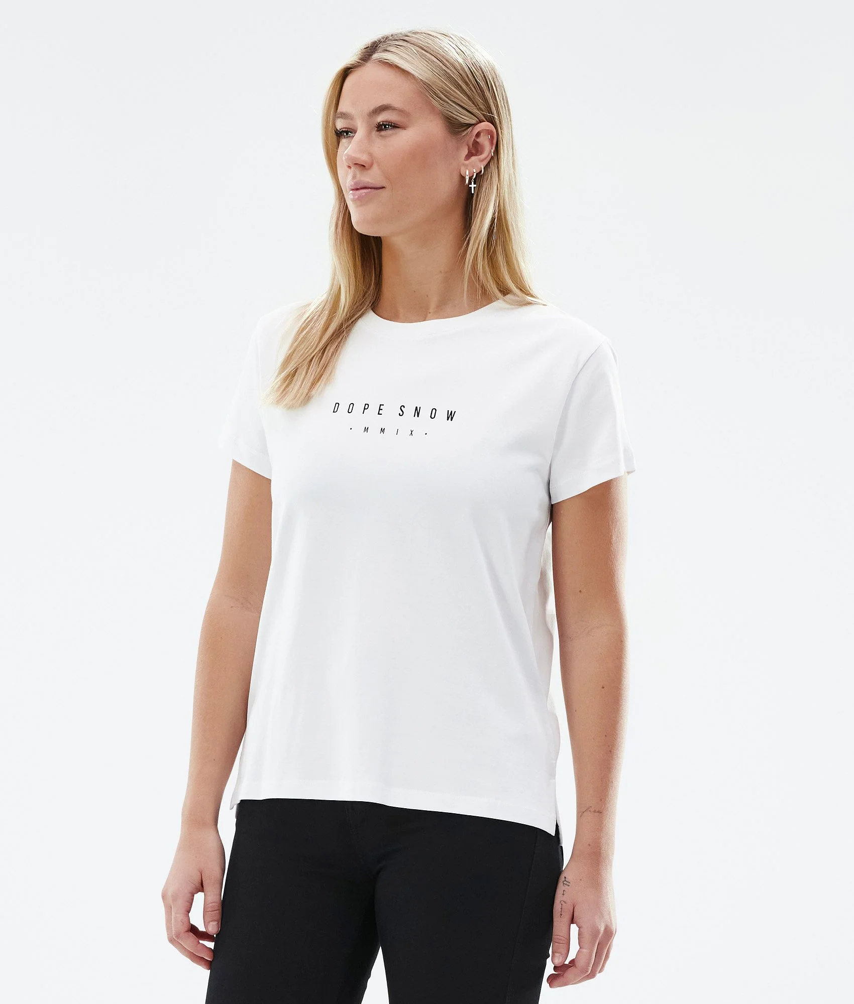 T-shirt Women Silhouette White