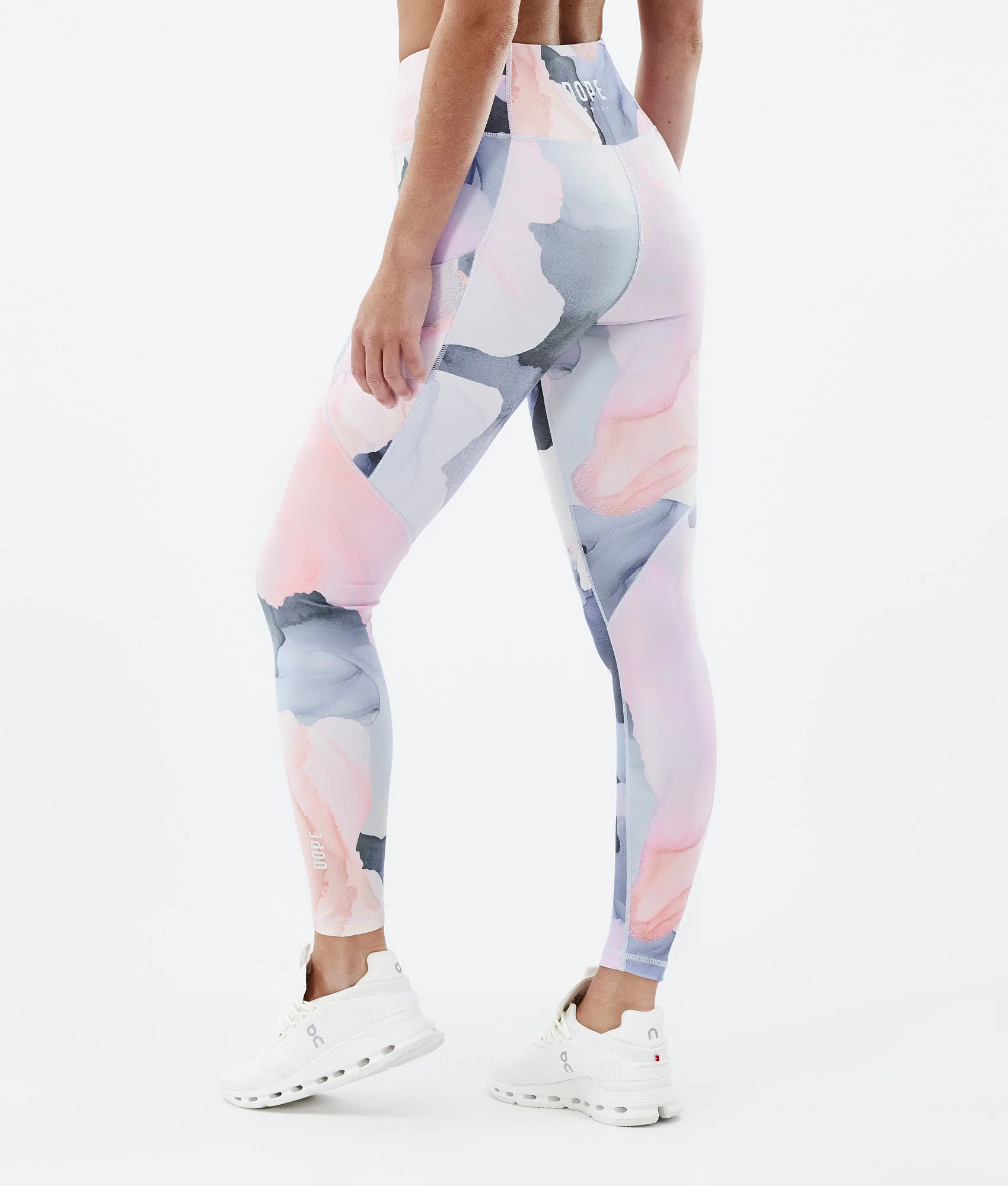 Leggings Women Blot Peach