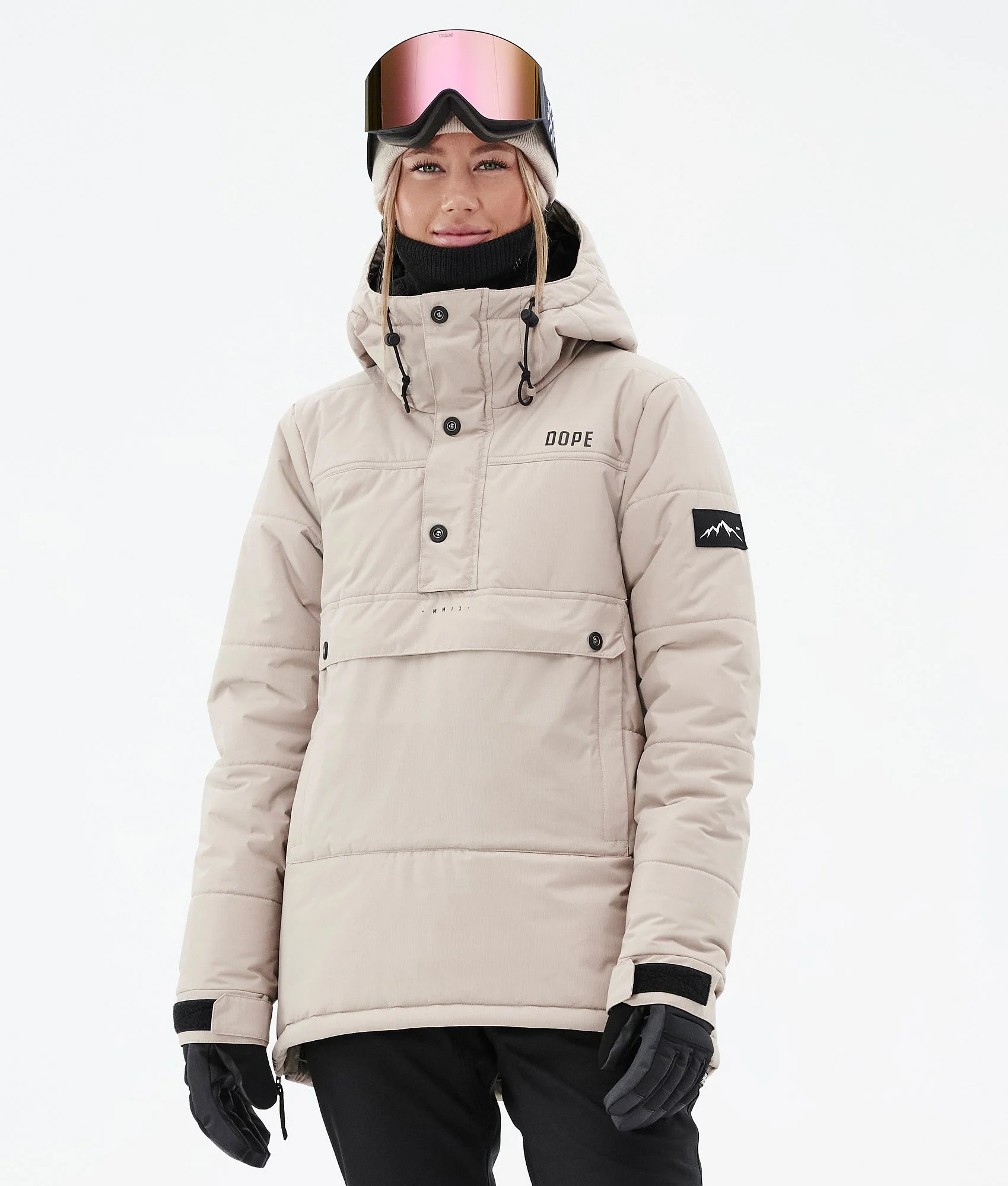 Snowboard Jacket Women Sand