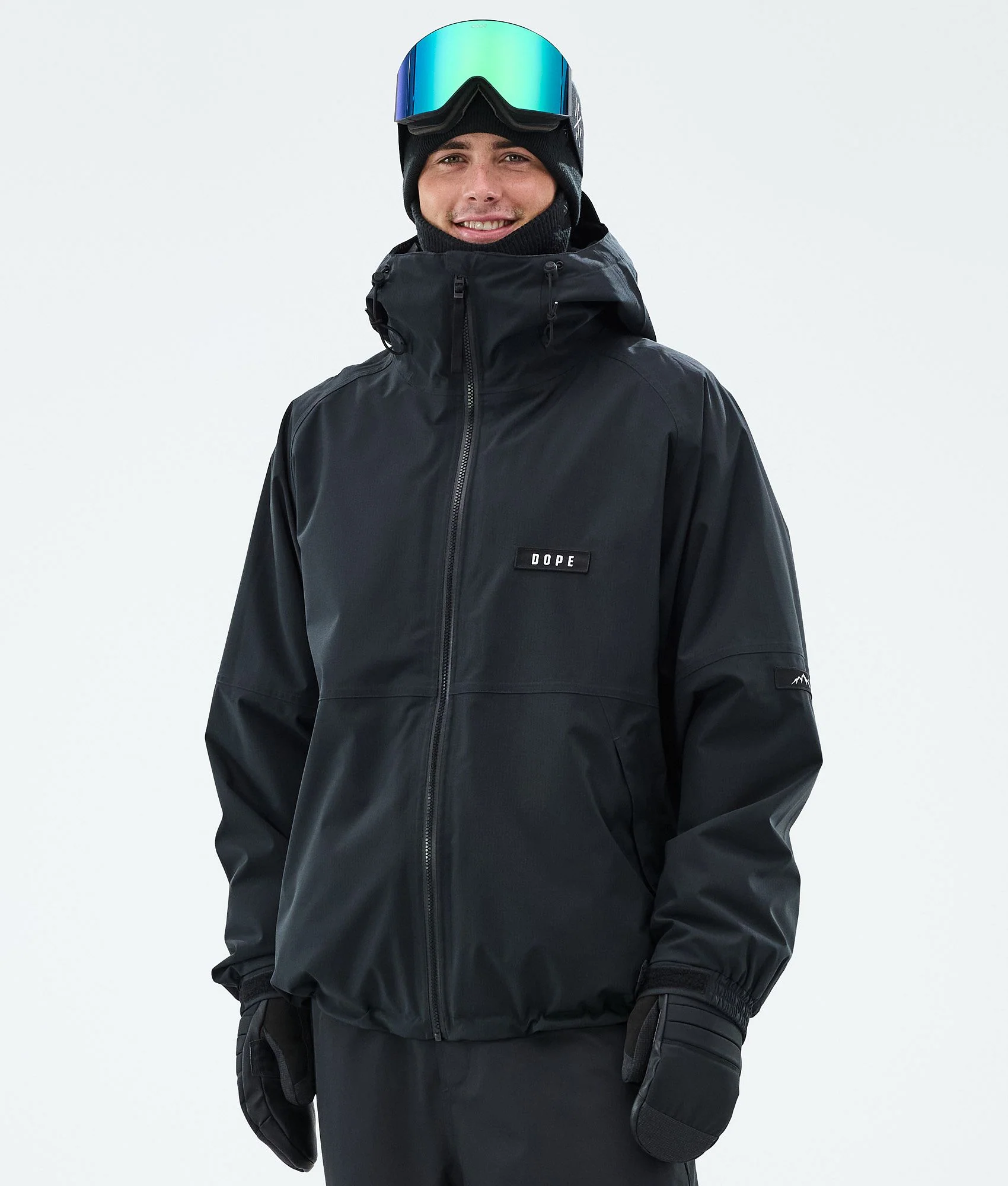 Snowboard Jacket Men Black