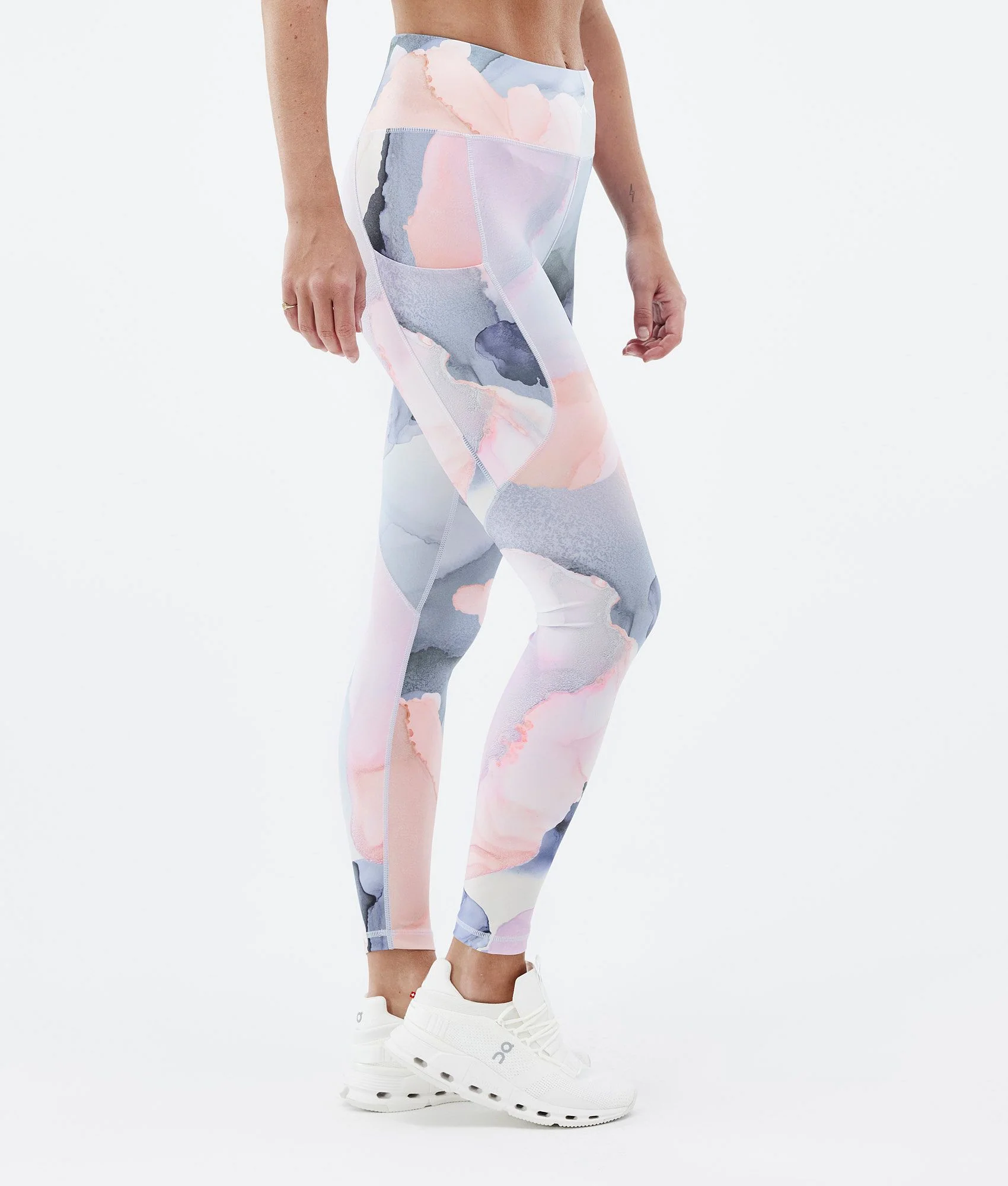 Leggings Women Blot Peach