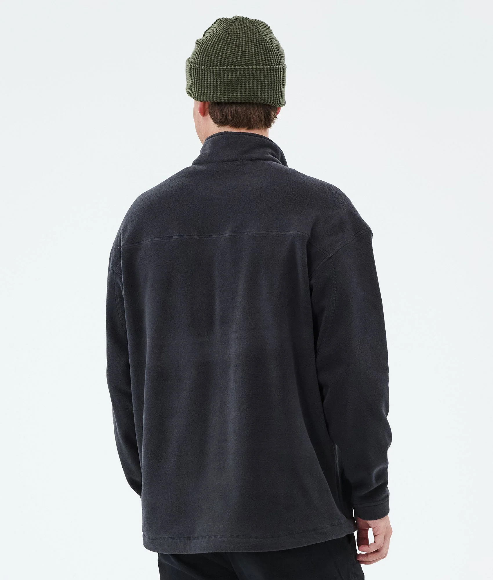 Fleece Sweater Men Black