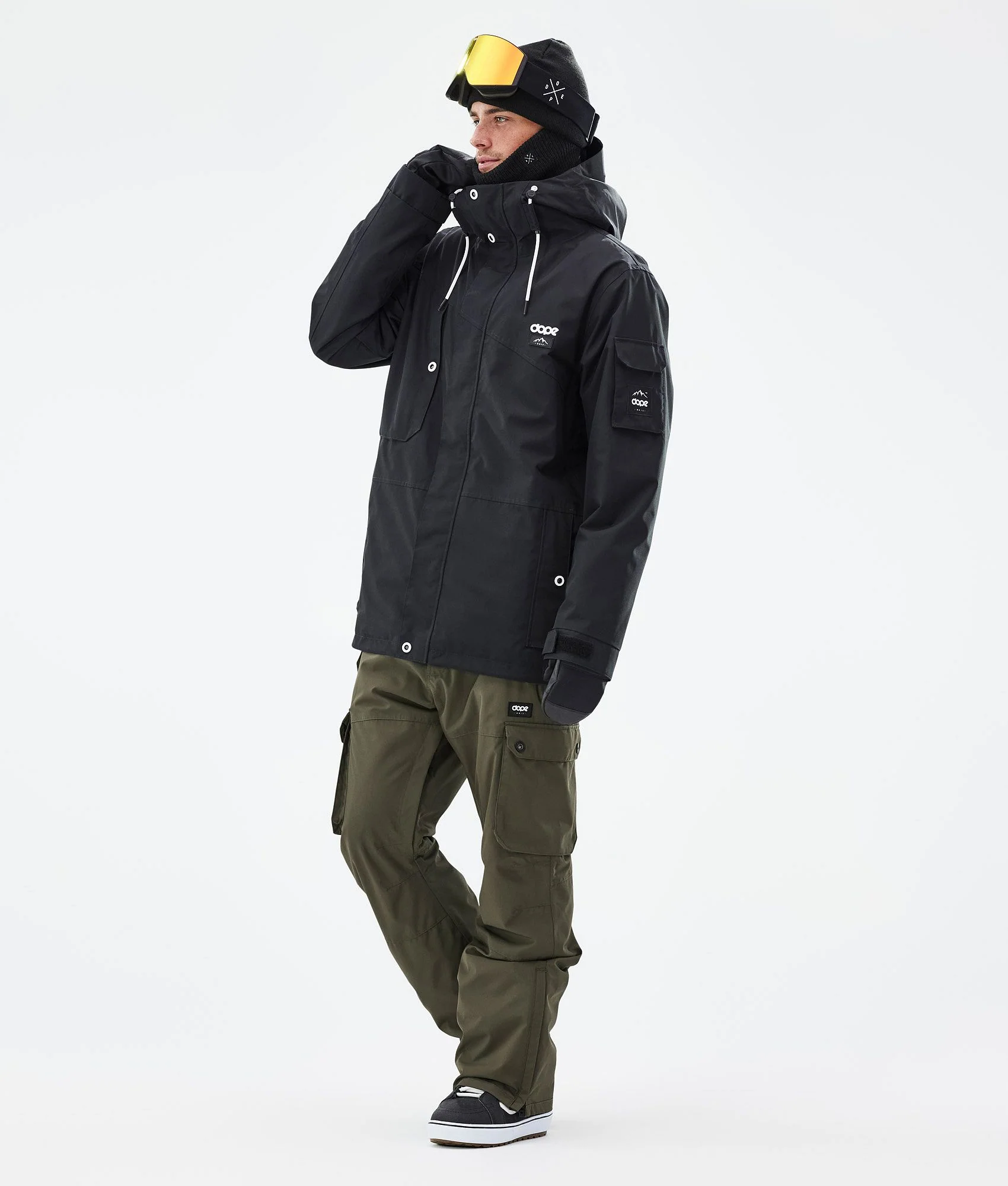 Snowboard Pants Men Olive Green