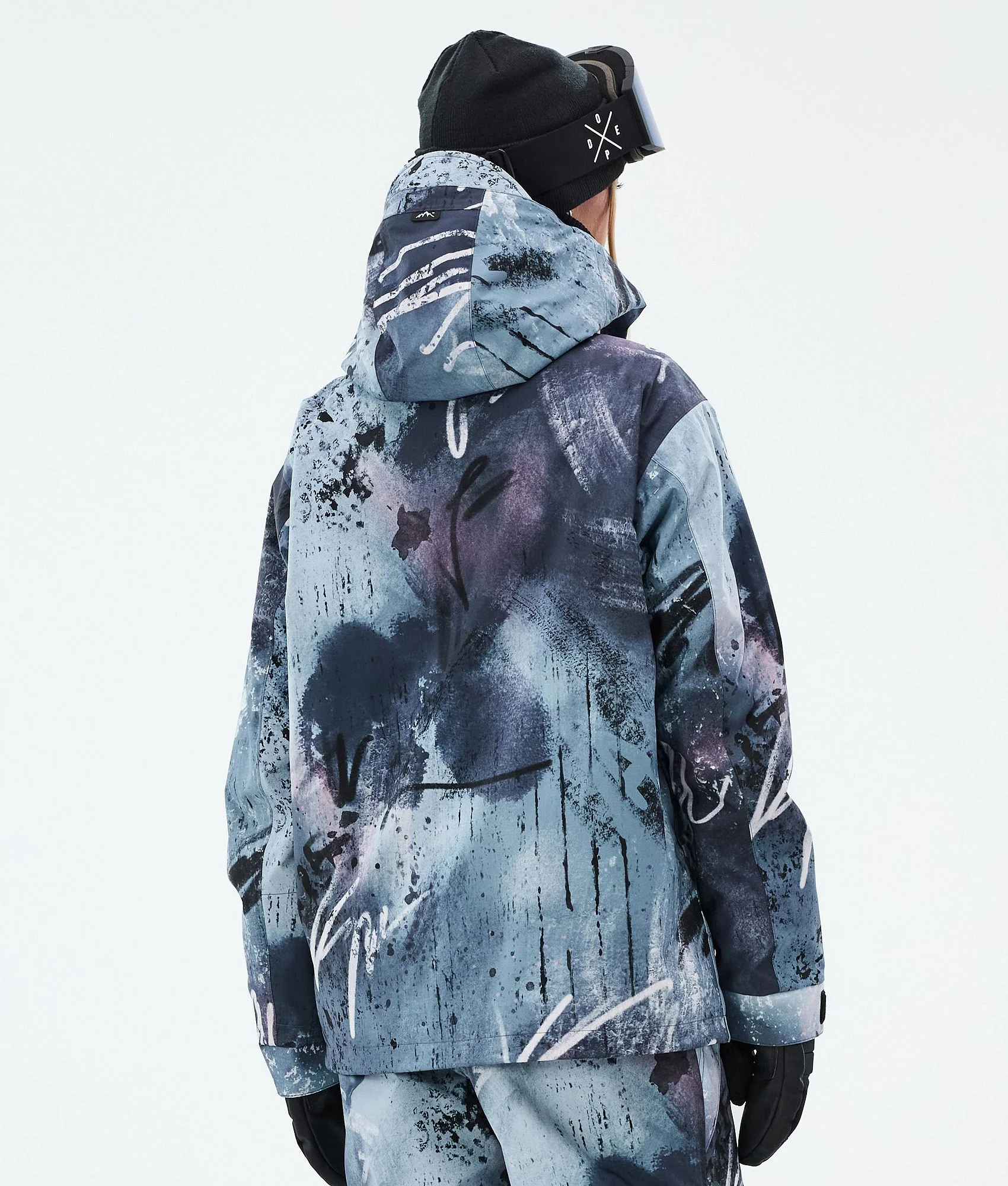 Snowboard Jacket Women Punk Blue