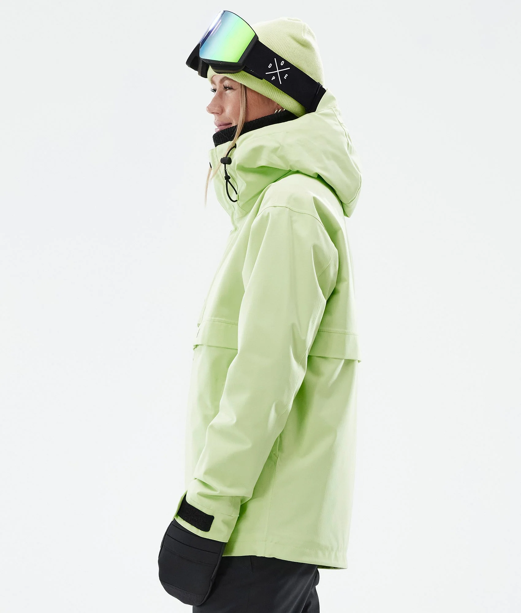 Snowboard Jacket Women Faded Neon