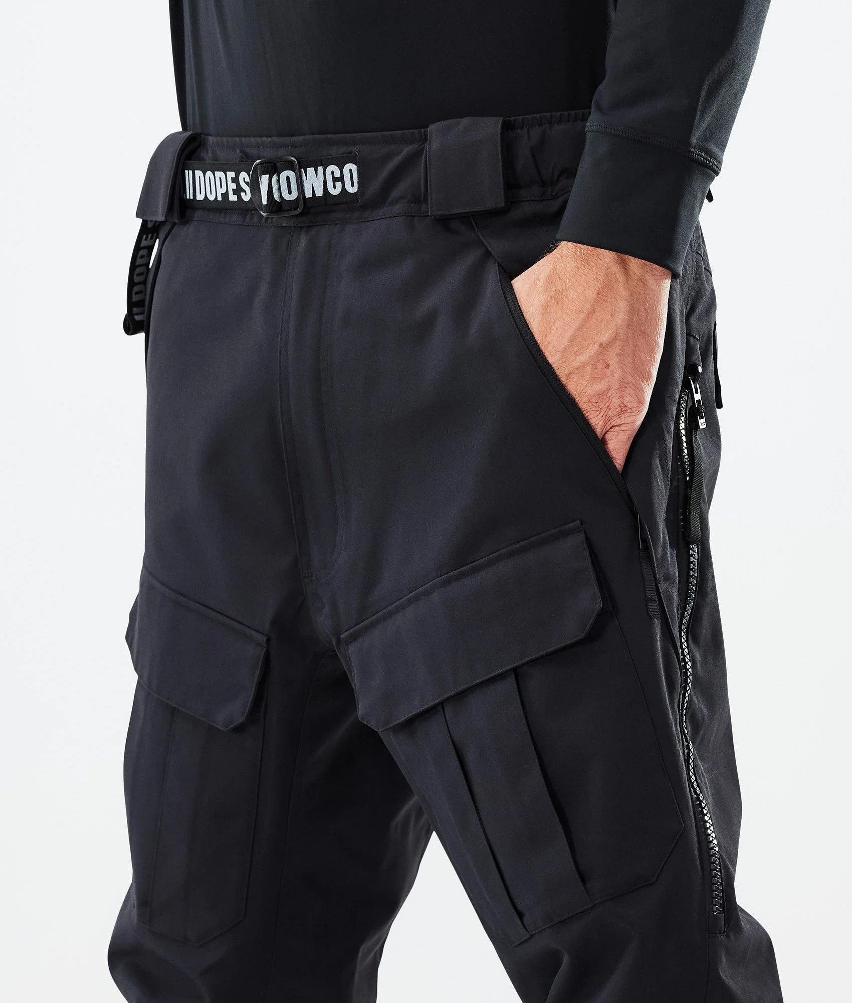 Snowboard Pants Men Black