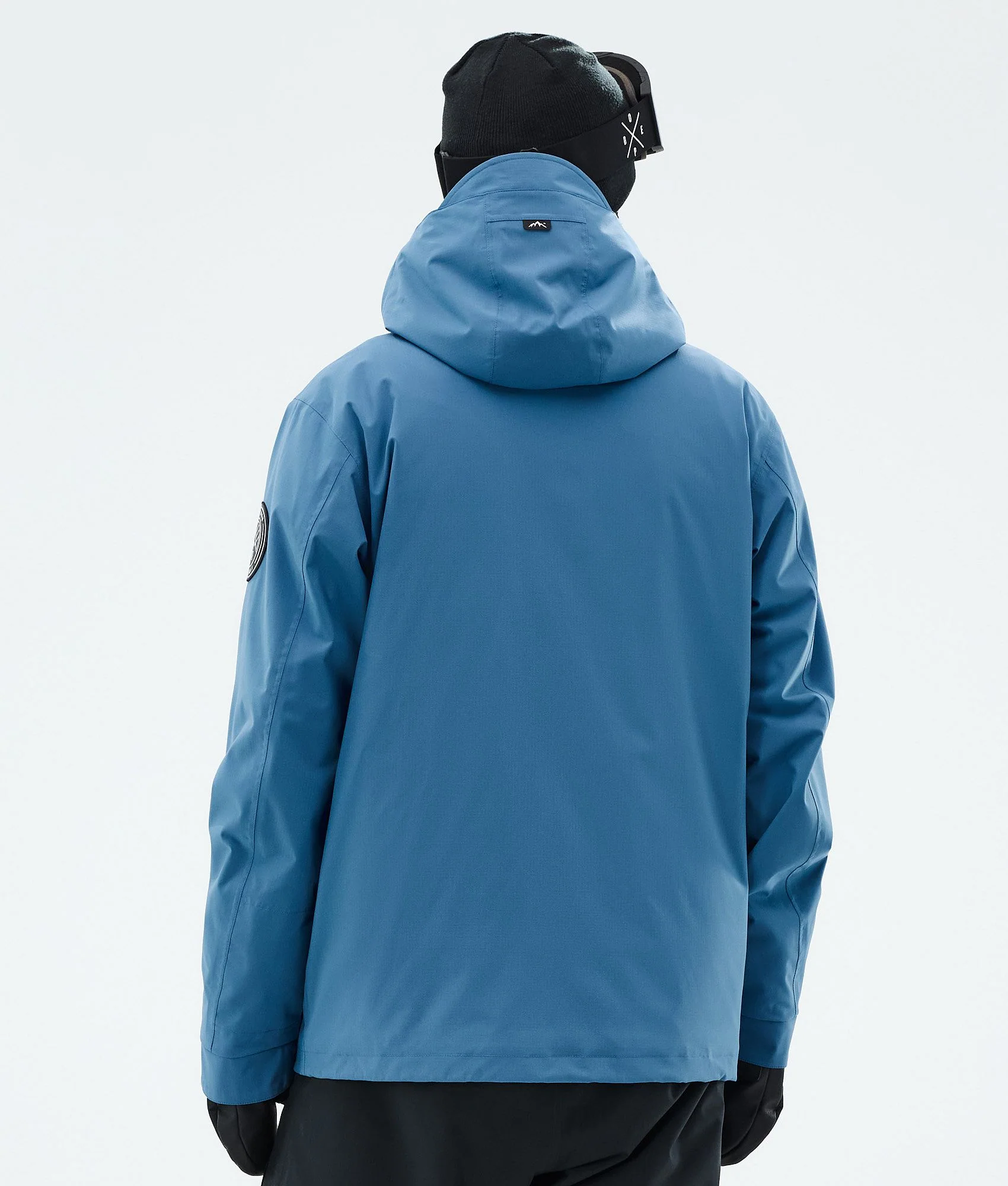 Snowboard Jacket Men Blue Steel