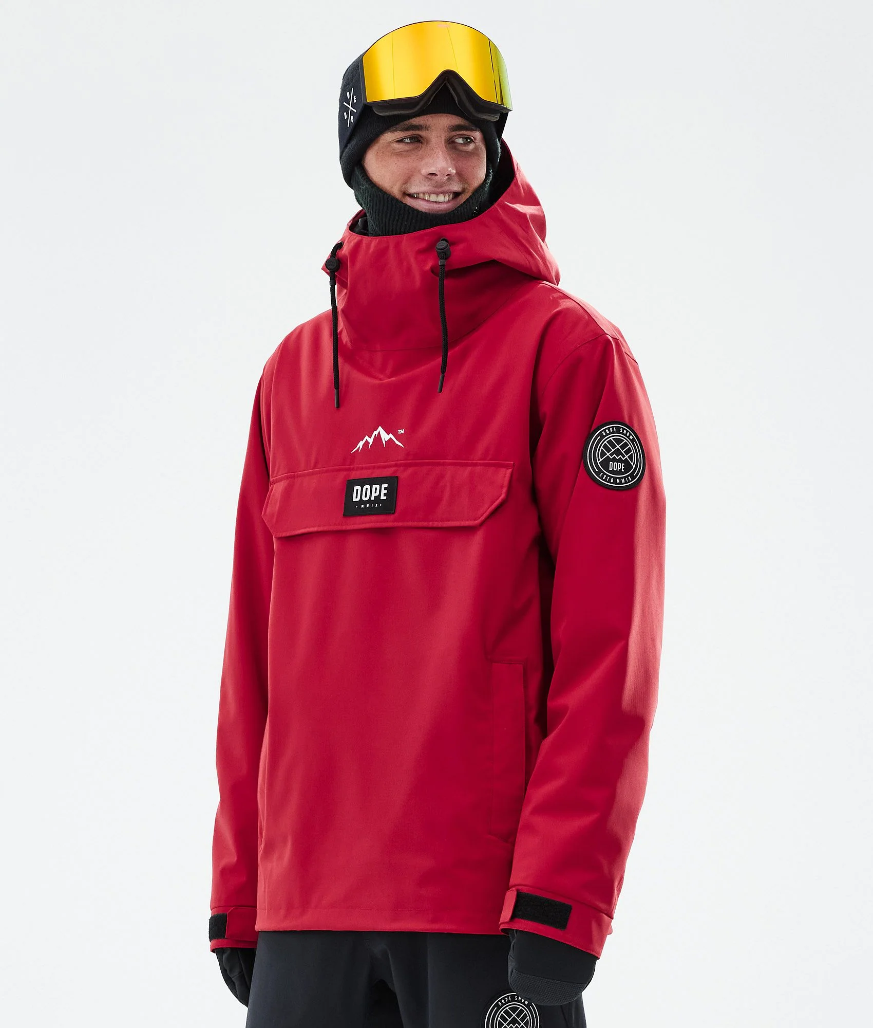 Snowboard Jacket Men Deep Red
