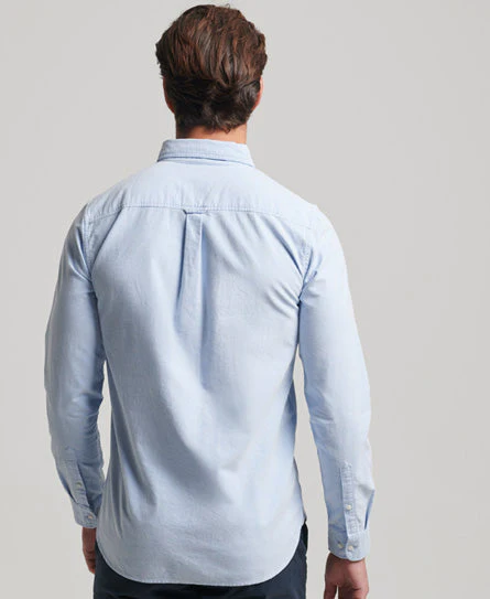 Organic Cotton Long Sleeve Oxford Shirt