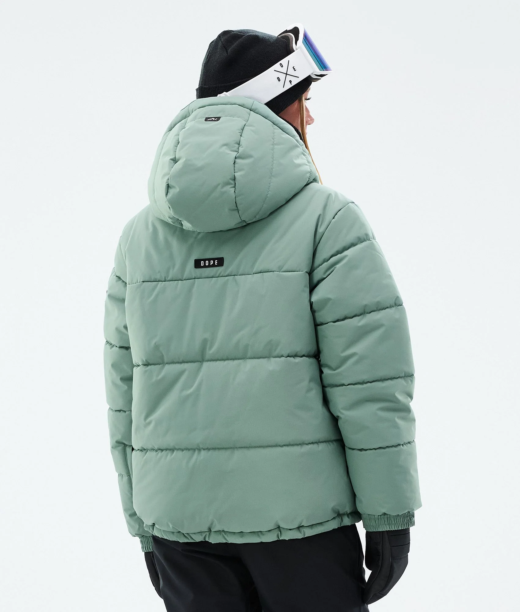 Snowboard Jacket Women Faded Green