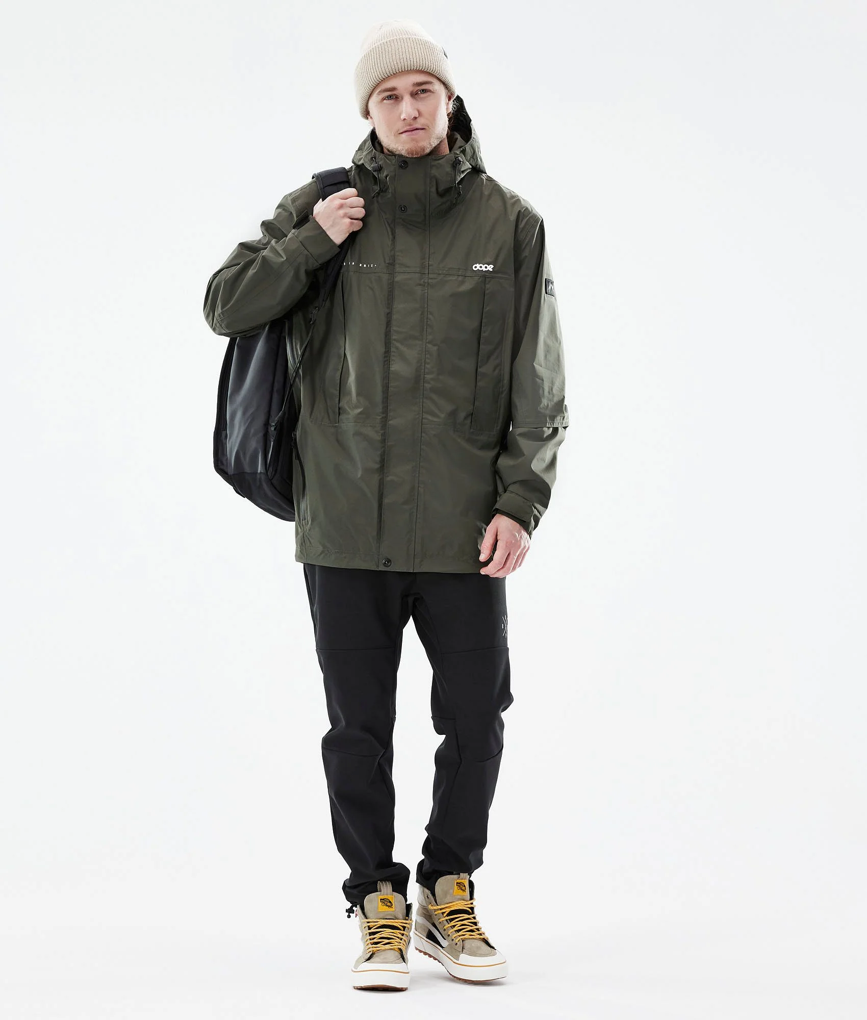 Outdoor Jacket Men Olive Green